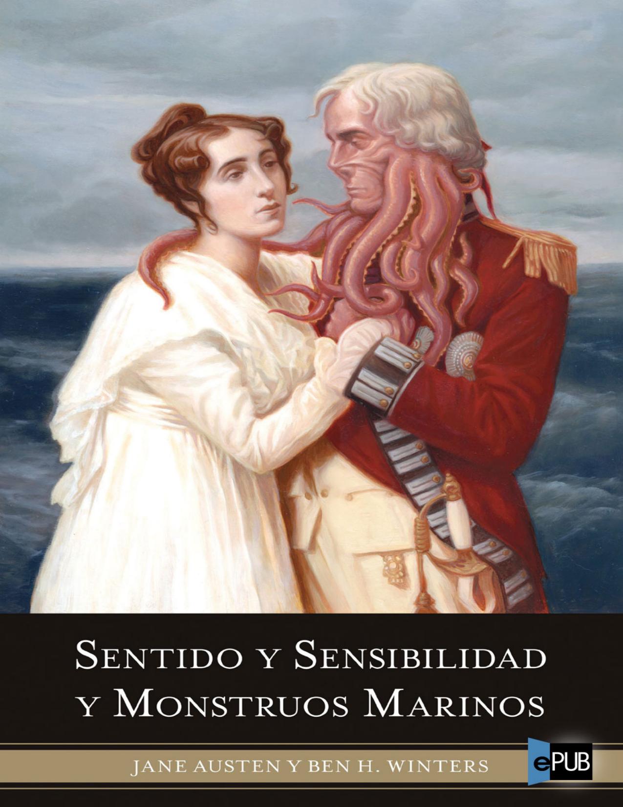 Sentido y sensibilidad y monstruos de Jane Austen, portada del libro