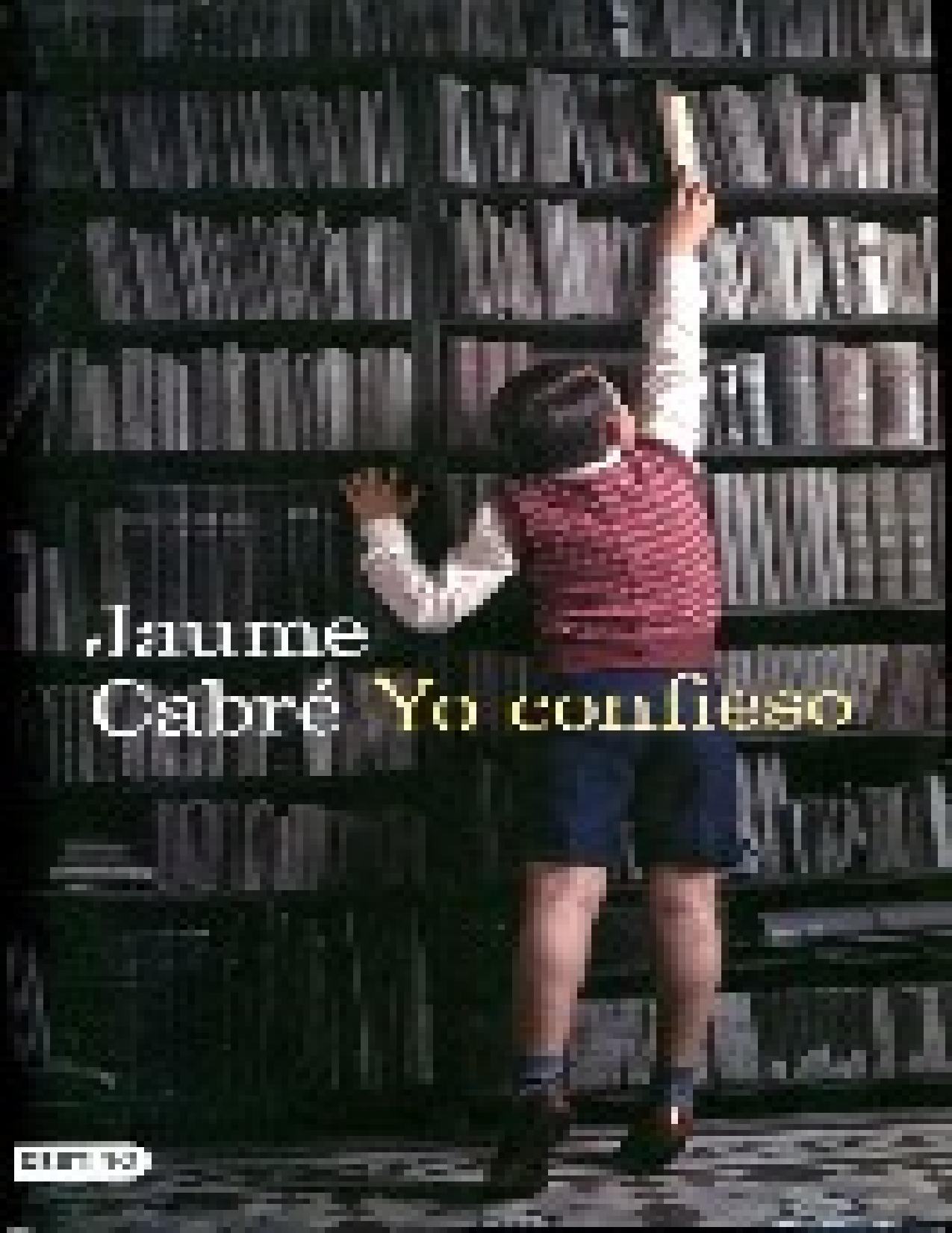 Yo confieso de Jaume Cabre, portada del libro