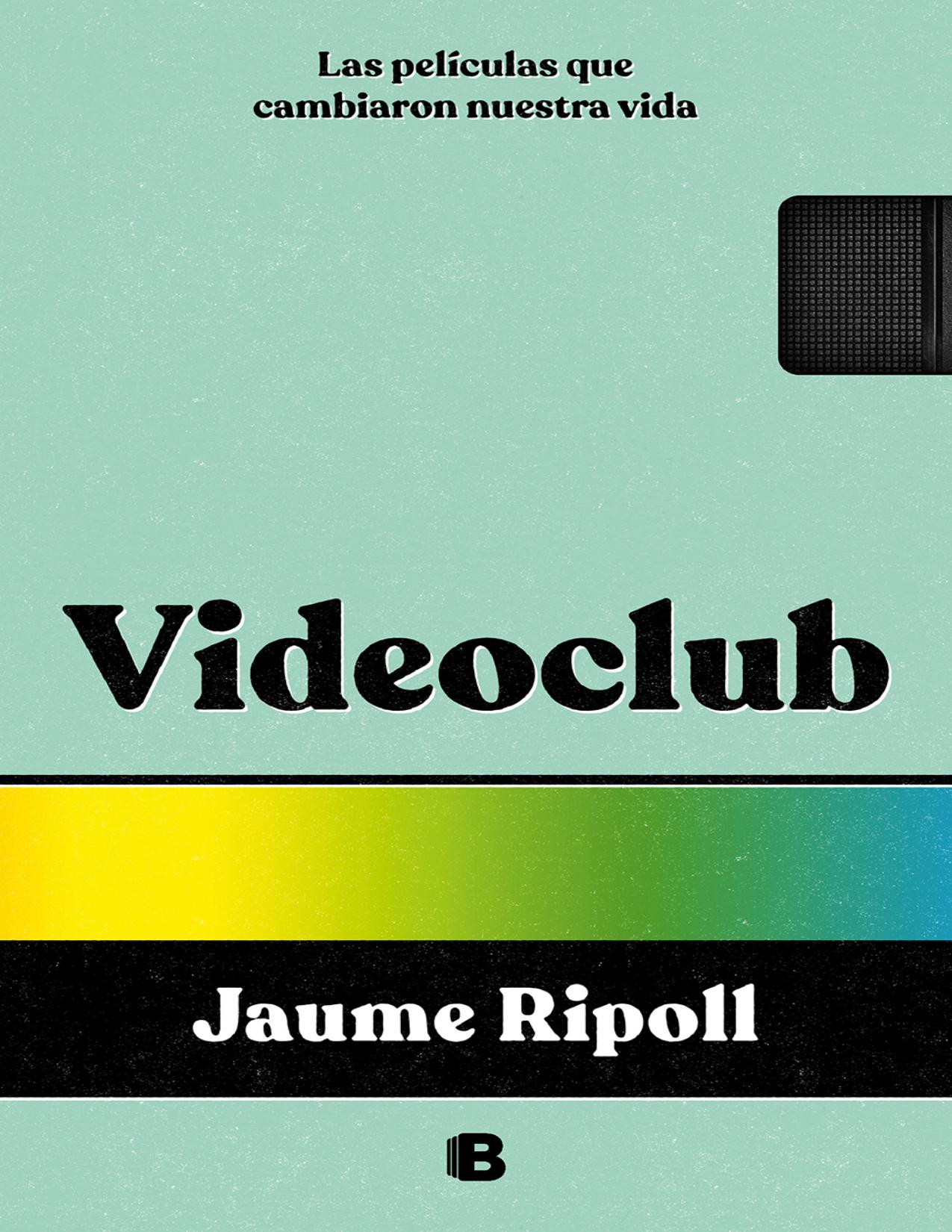 Videoclub de Jaume Ripoll, portada del libro