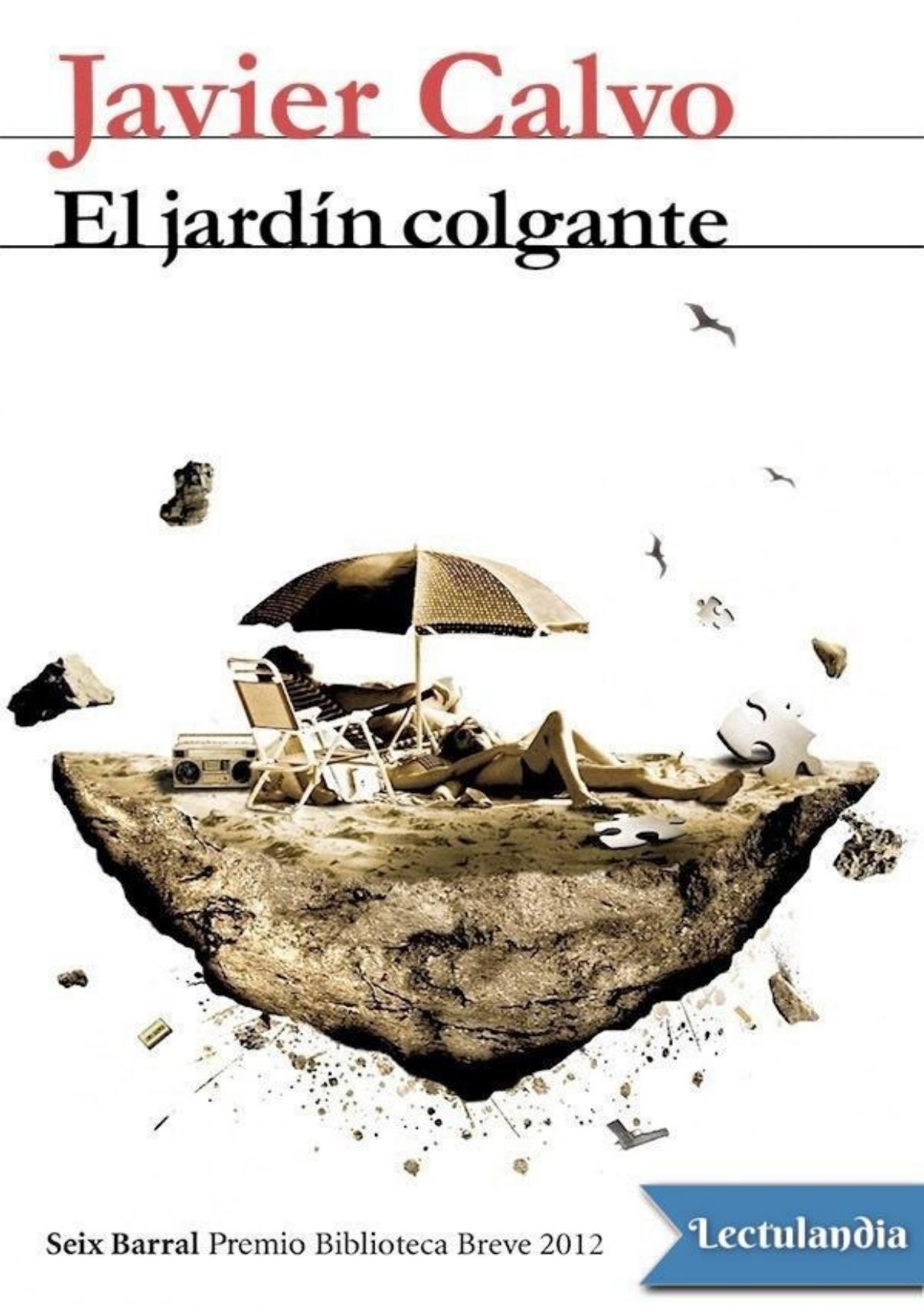 El jardín colgante de Javier Calvo, portada del libro