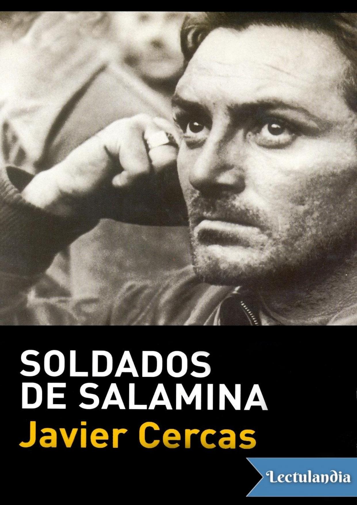 Soldados de Salamina de Javier Cercas, portada del libro