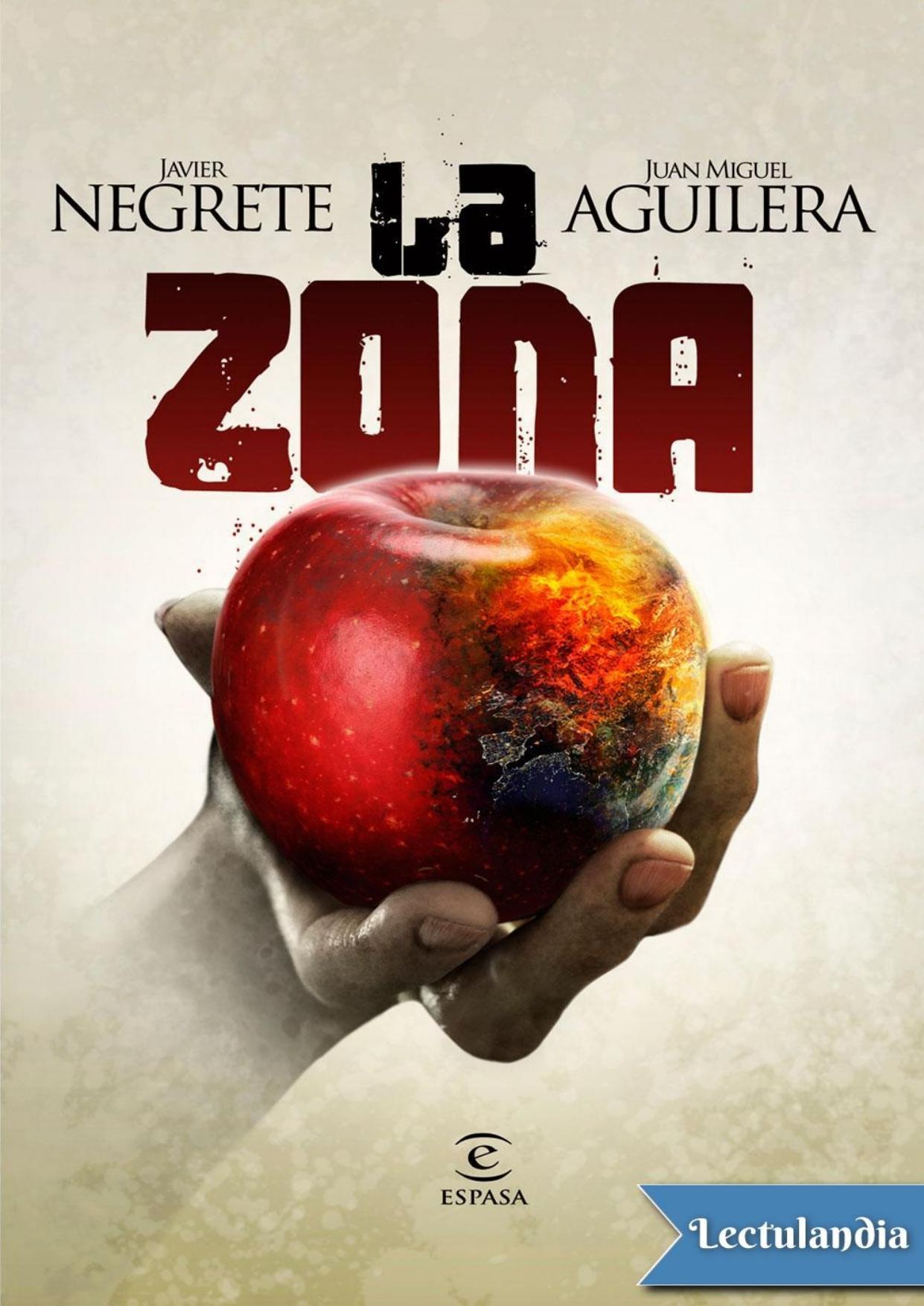 La zona de Javier Negrete y Juan Miguel Aguilera, portada del libro