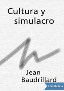 Portada de Cultura y simulacro