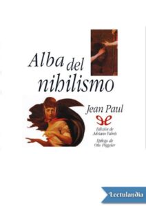 Portada de Alba del nihilismo
