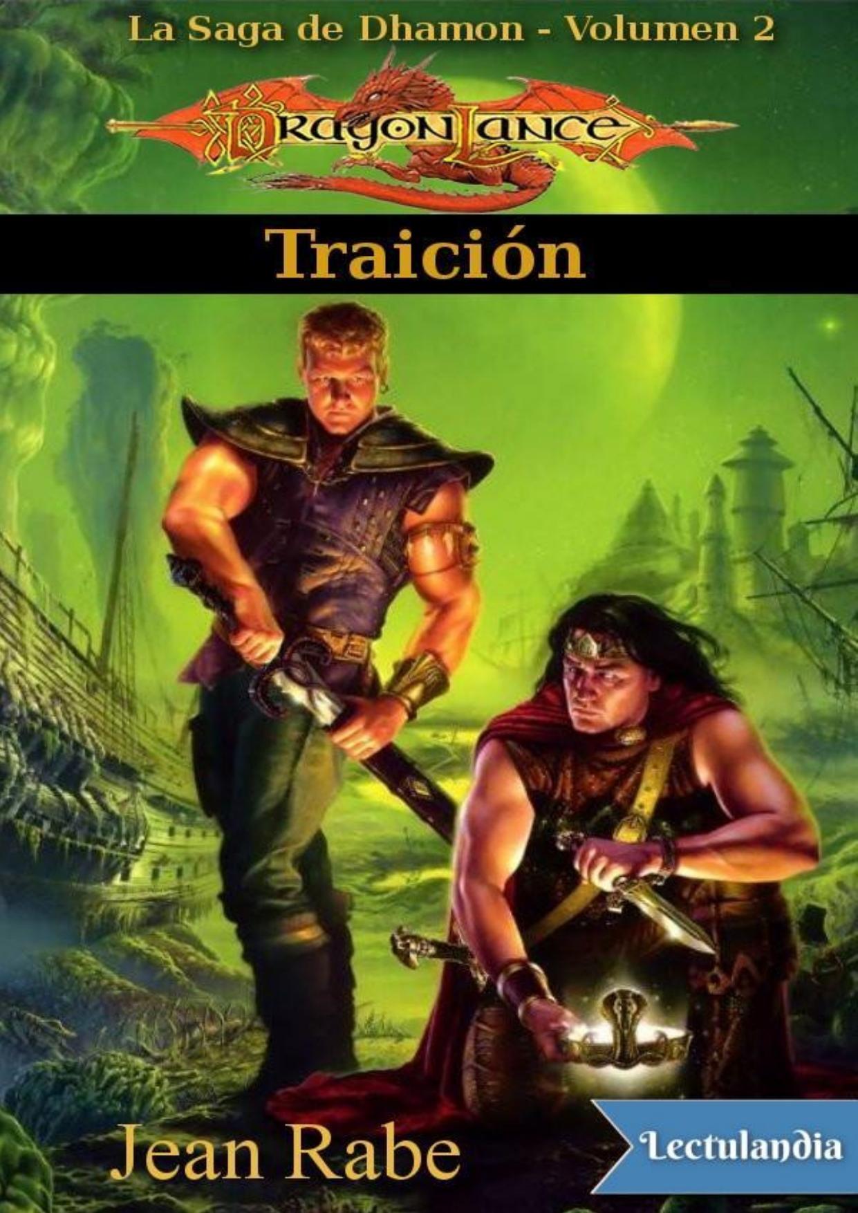 Traición de Jean Rabe, portada del libro