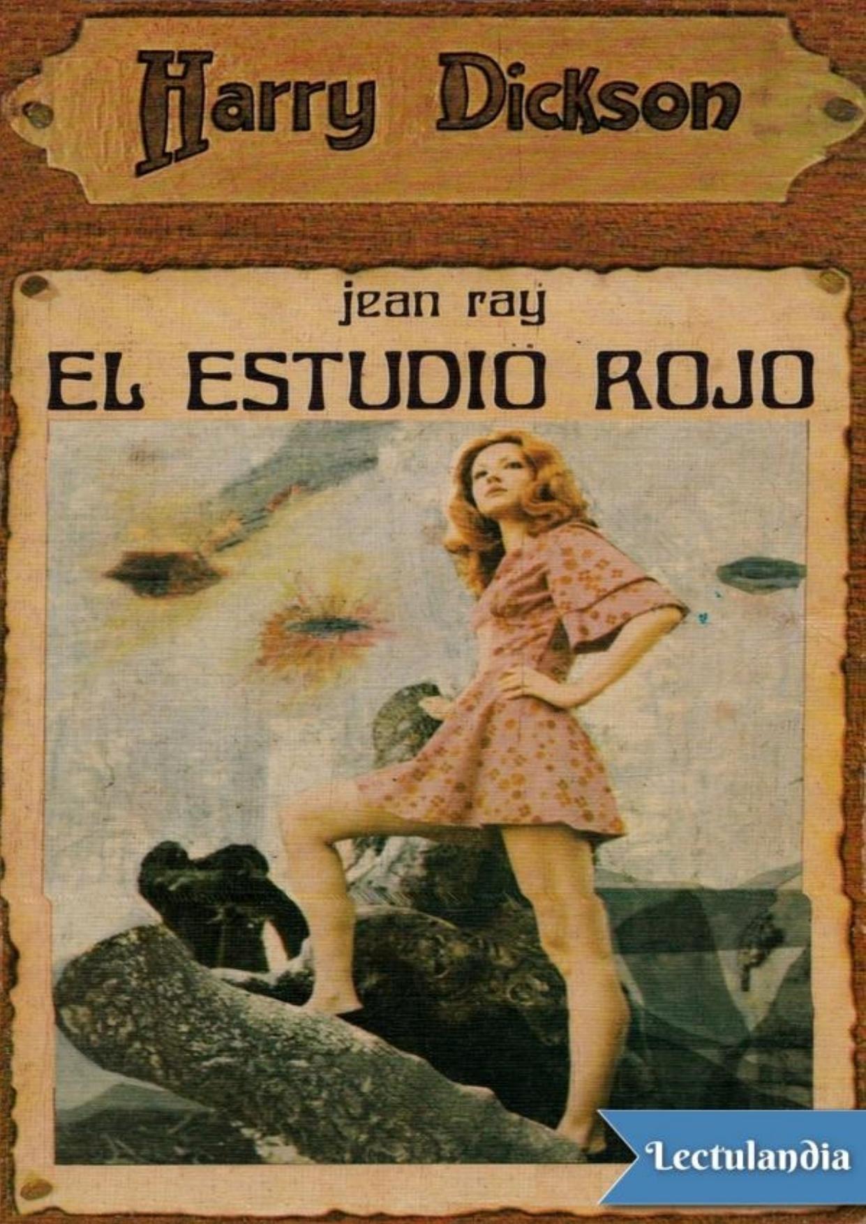 El estudio rojo de Jean Ray, portada del libro
