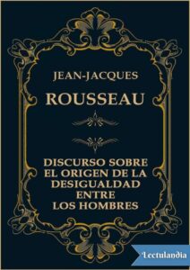 Portada de Discurso sobre el origen de la desigualdad entre los hombres