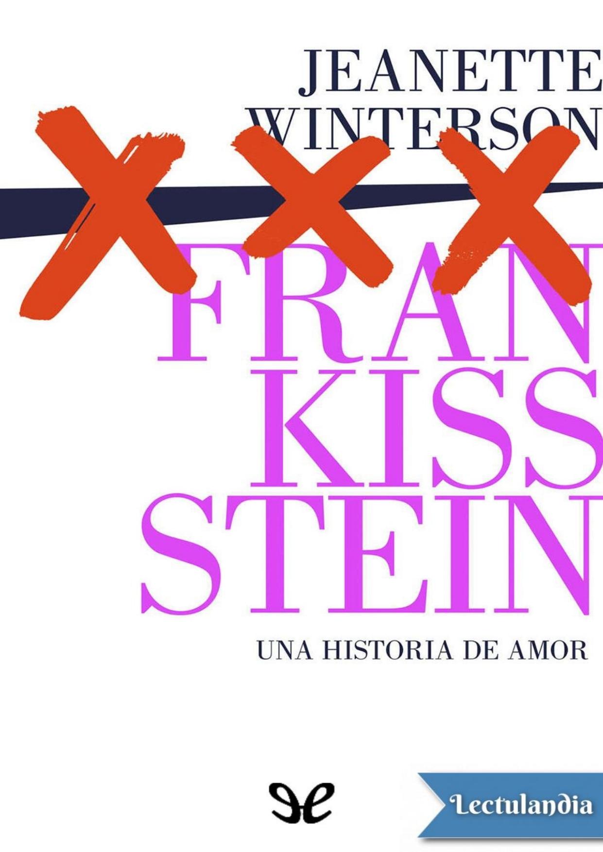 Frankissstein de Jeanette Winterson, portada del libro