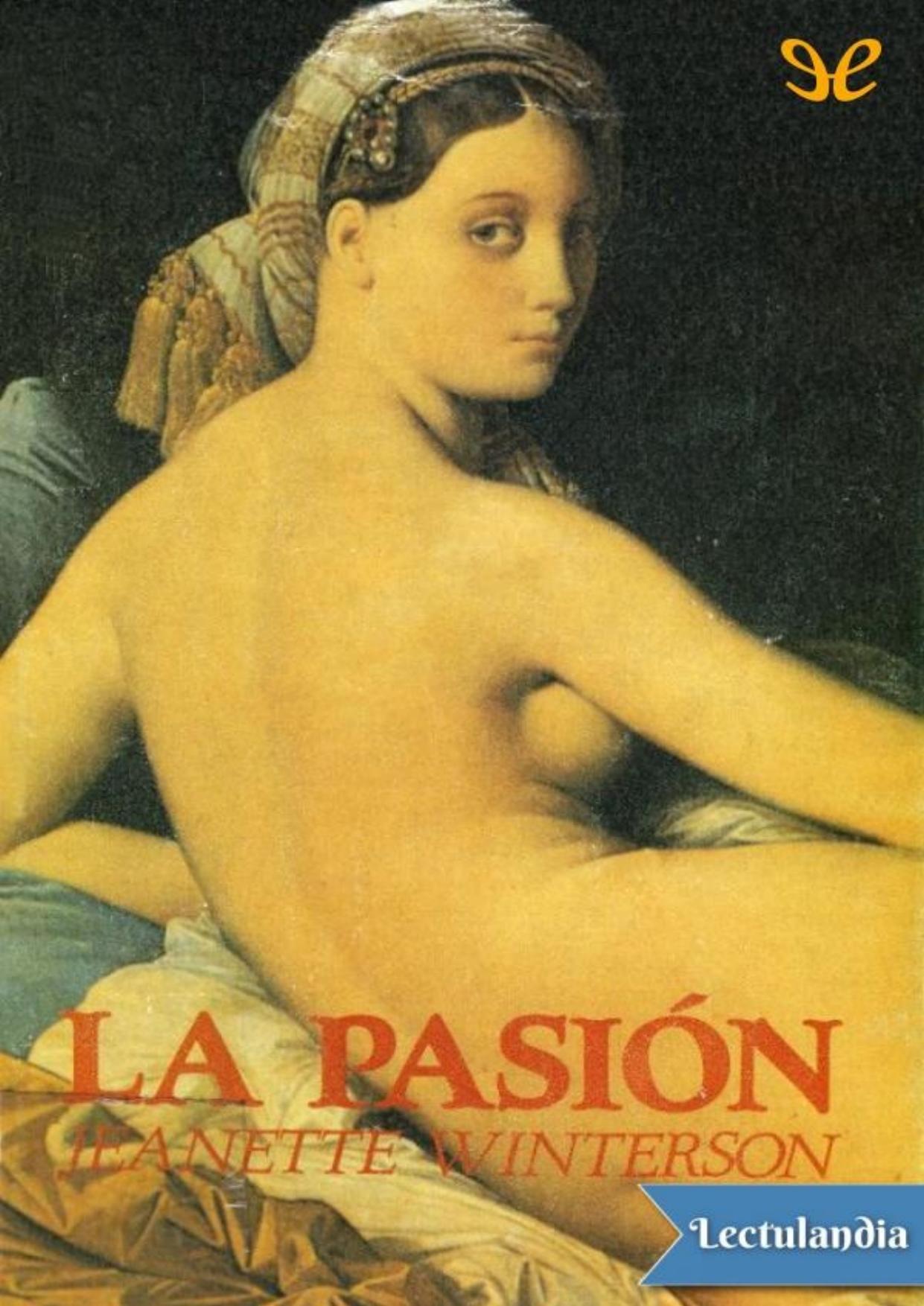 La pasión de Jeanette Winterson, portada del libro