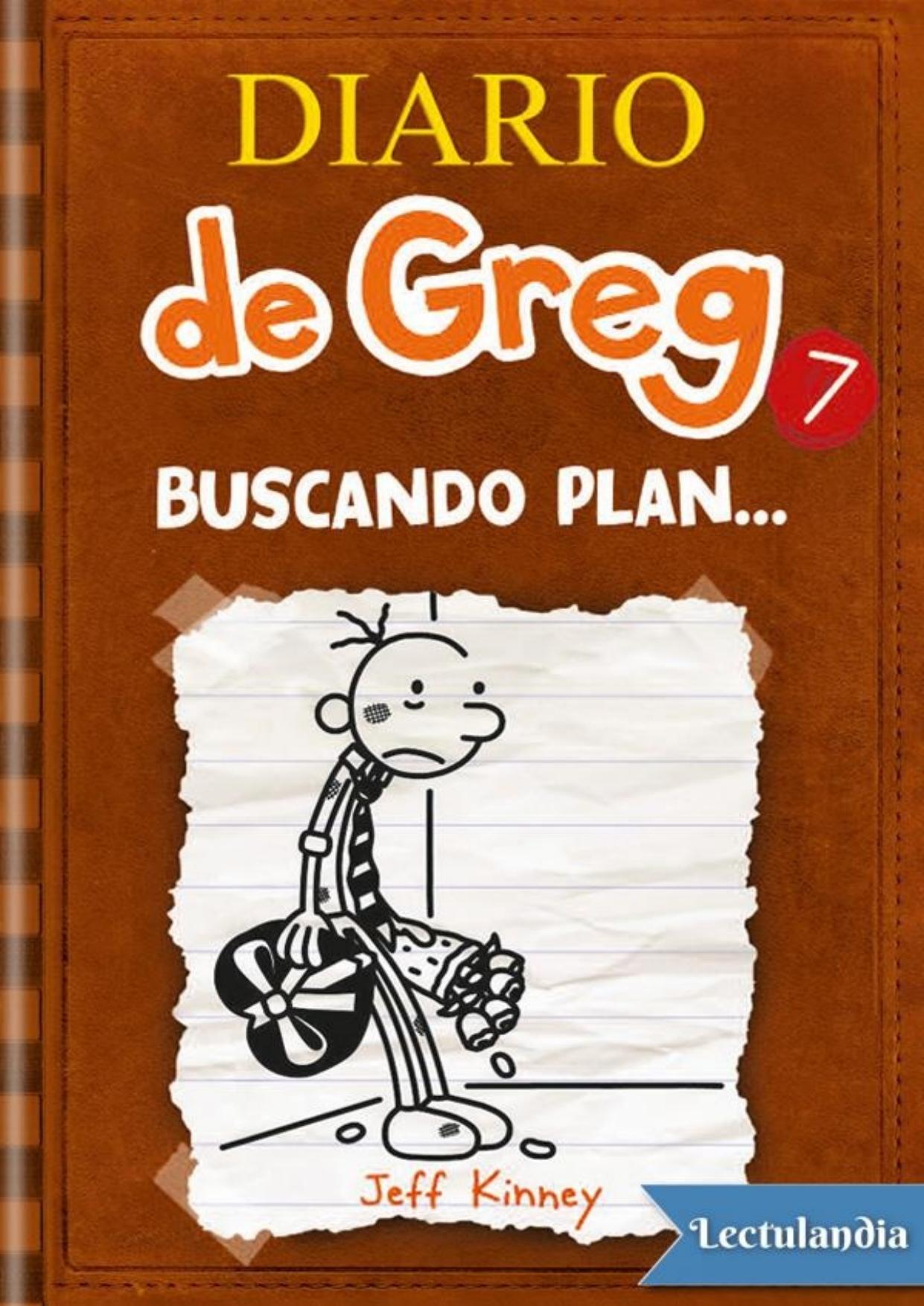 Buscando plan… de Jeff Kinney, portada del libro
