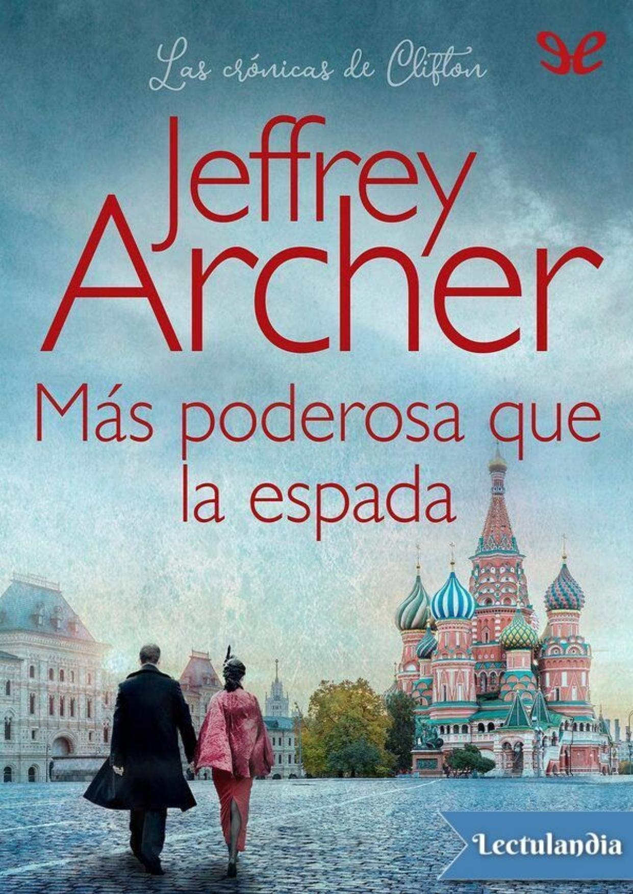 Más poderosa que la espada de Jeffrey Archer, portada del libro