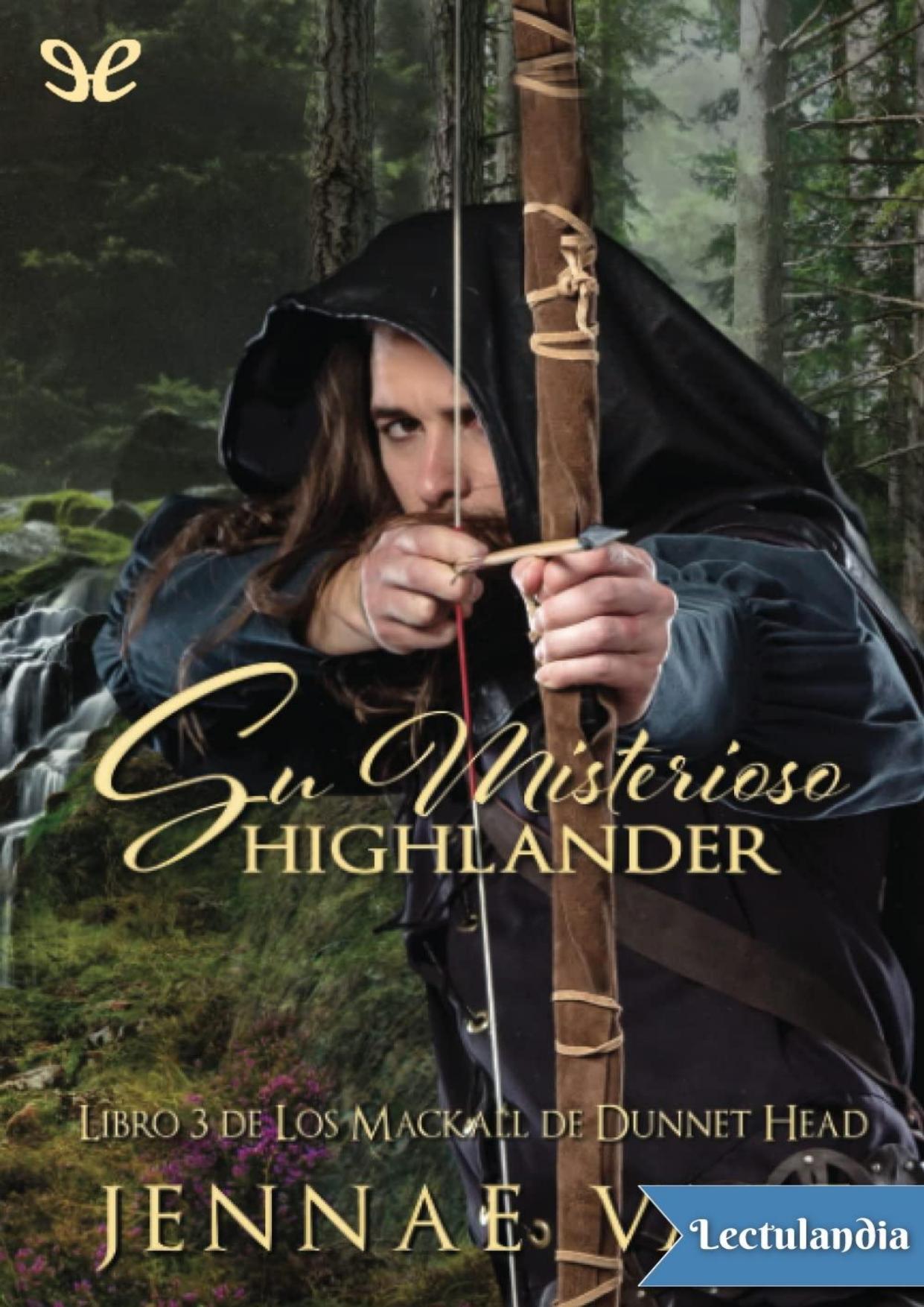 Su misterioso highlander de Jennae Vale, portada del libro