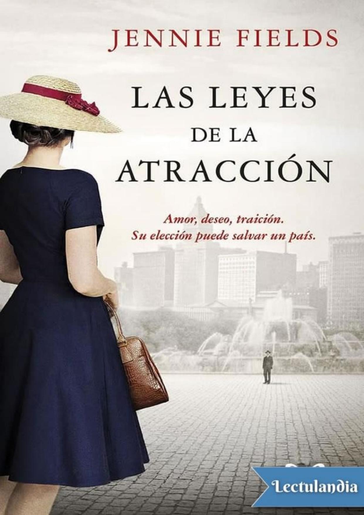 Las leyes de la atracción de Jennie Fields, portada del libro