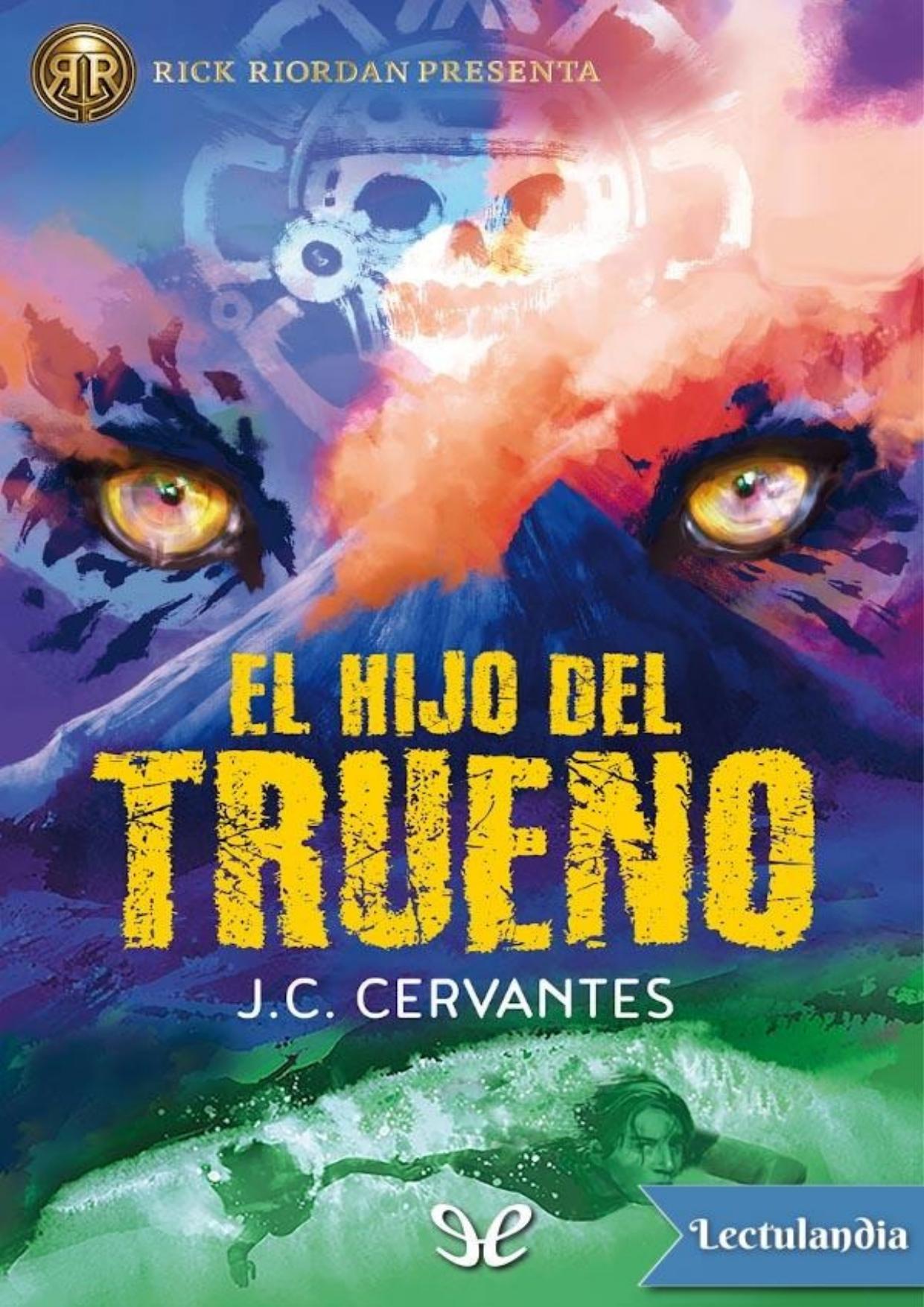 El hijo del trueno de Jennifer Cervantes, portada del libro