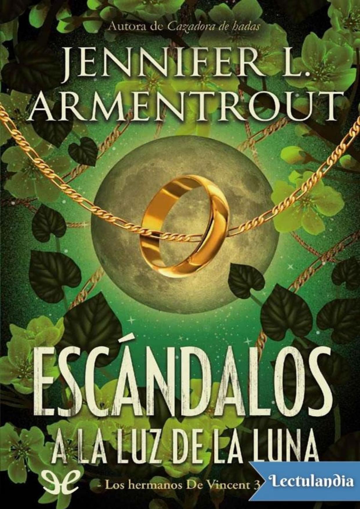 Escándalos a la luz de la luna de Jennifer L. Armentrout, portada del libro