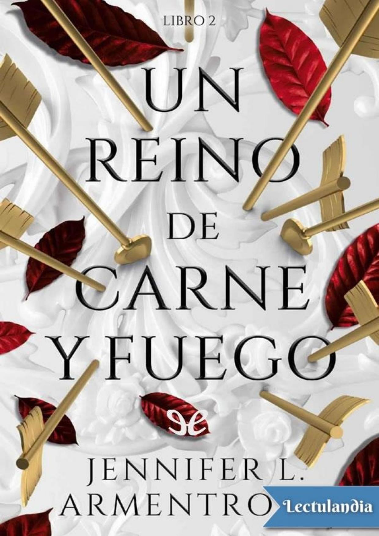 Un reino de carne y fuego de Jennifer L. Armentrout, portada del libro