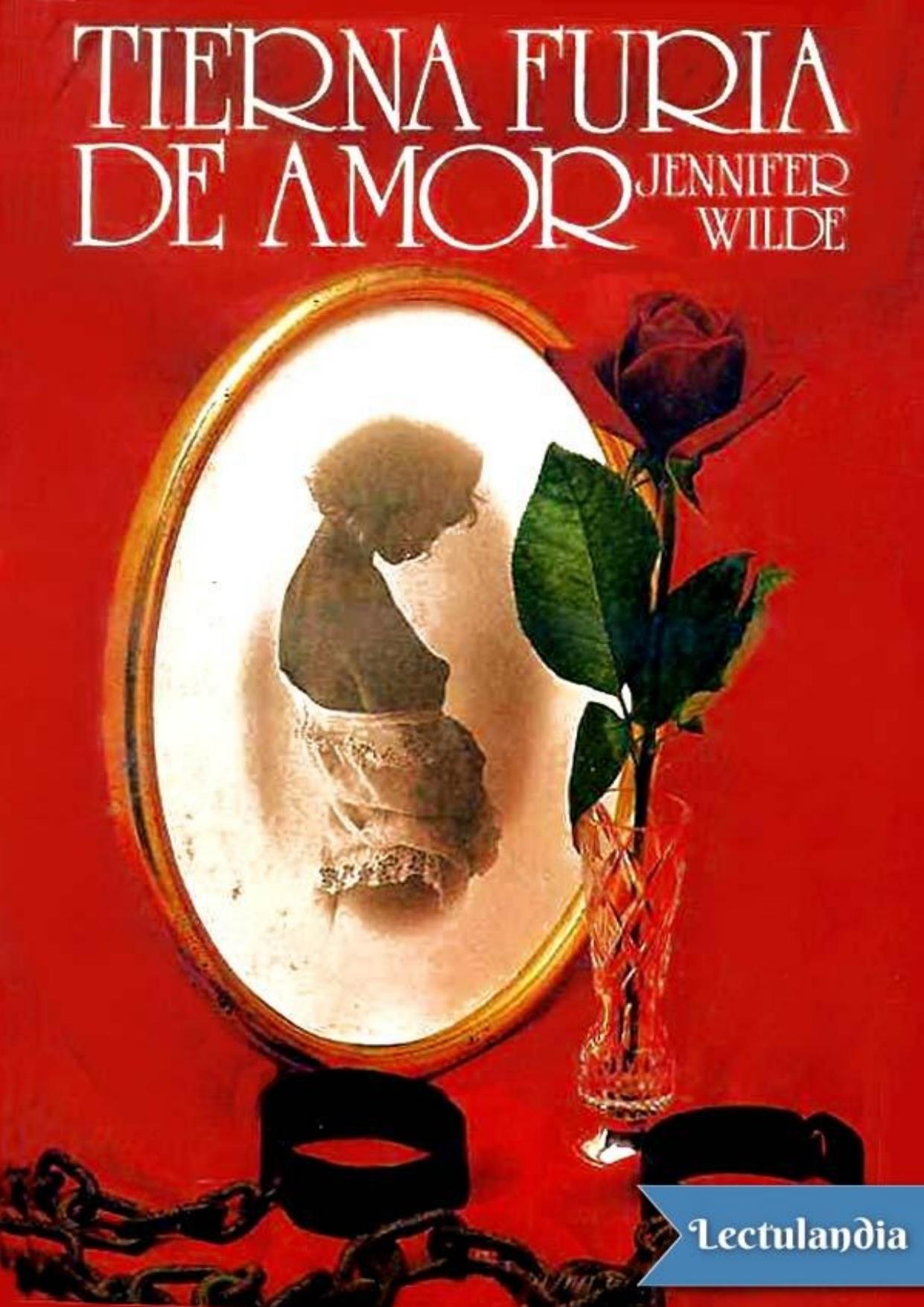 Tierna furia de amor de Jennifer Wilde, portada del libro