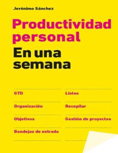 Portada de Productividad personal en una semana