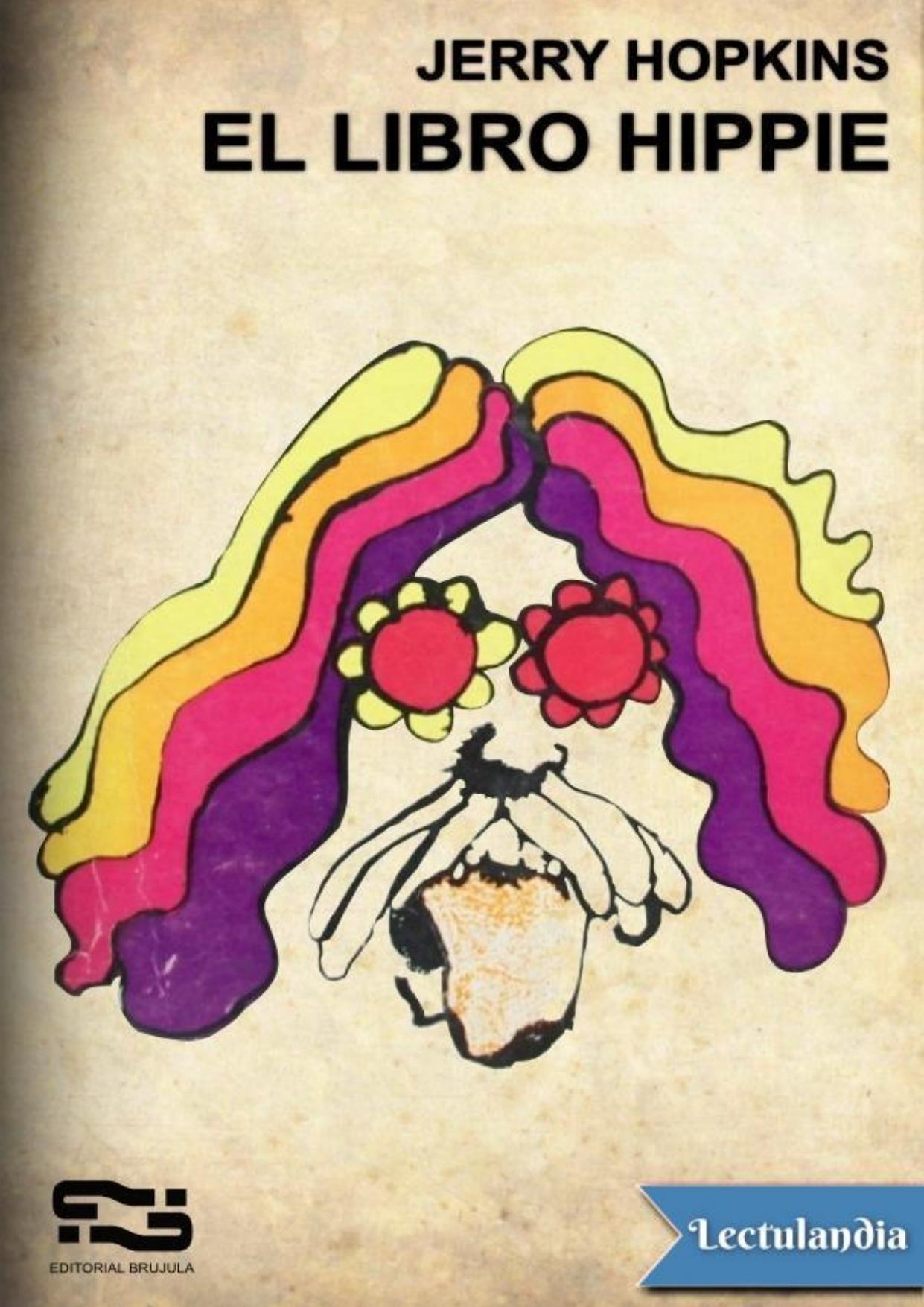 El libro hippie de Jerry Hopkins, portada del libro