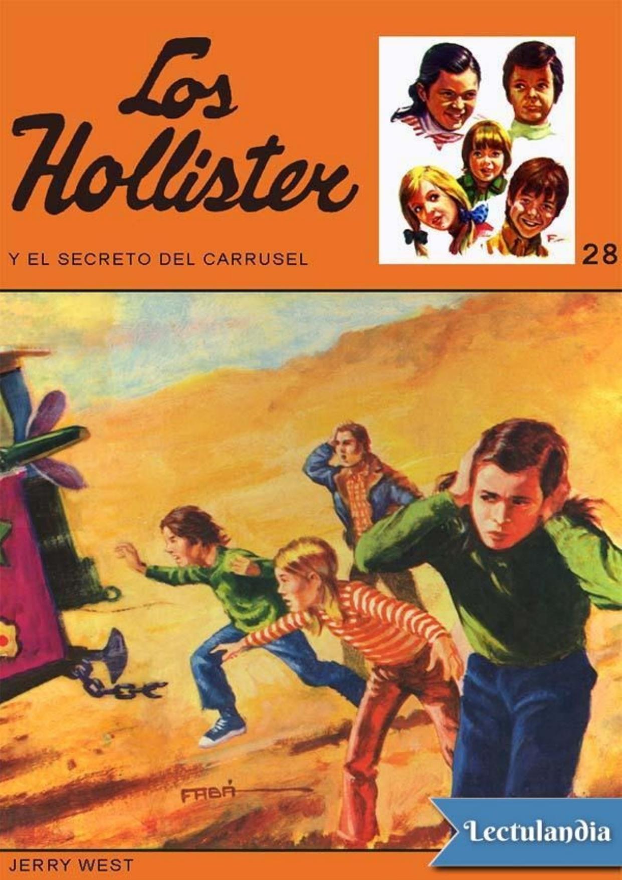Los Hollister y el secreto del carrusel de Jerry West, portada del libro