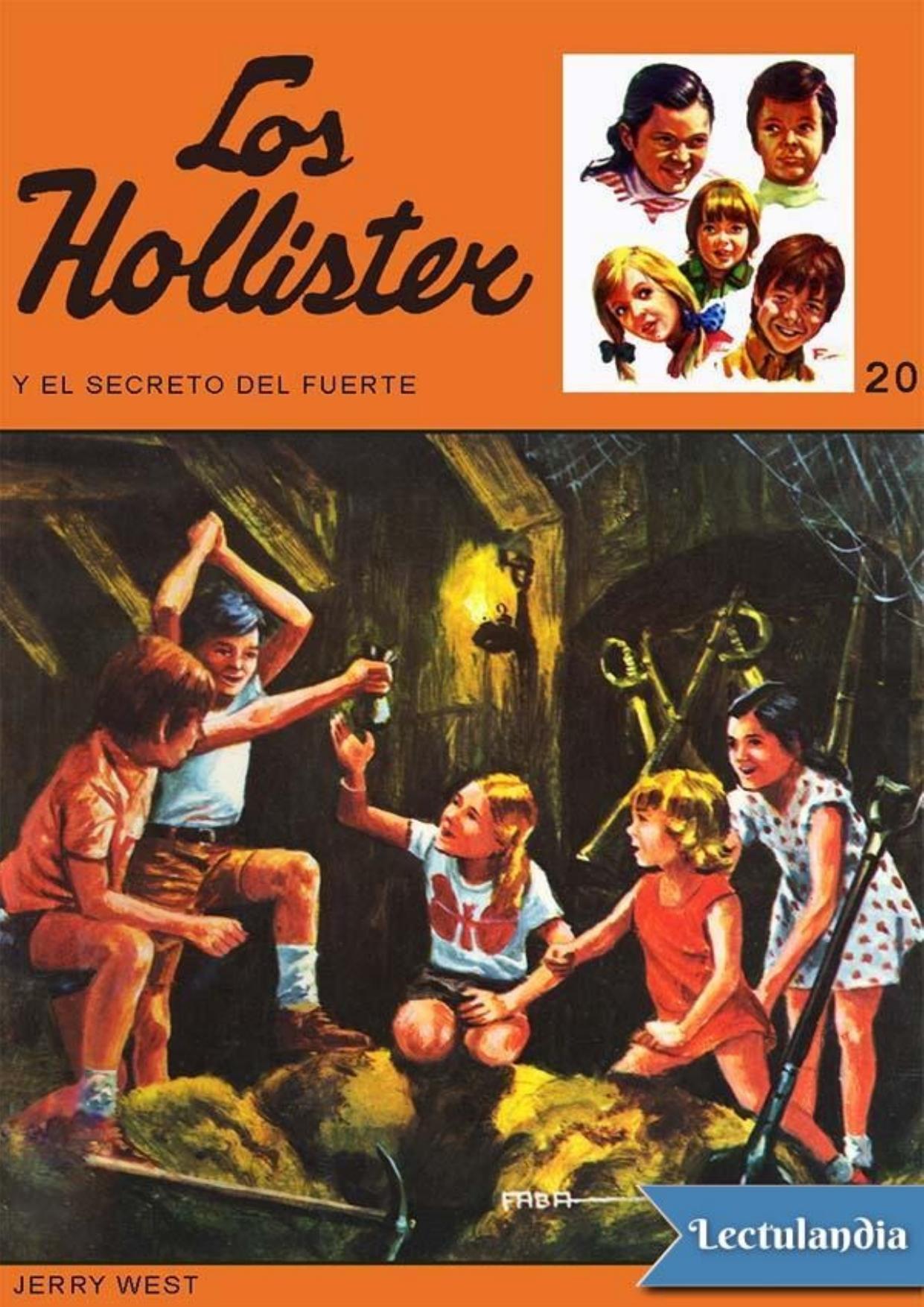Los Hollister y el secreto del fuerte de Jerry West, portada del libro