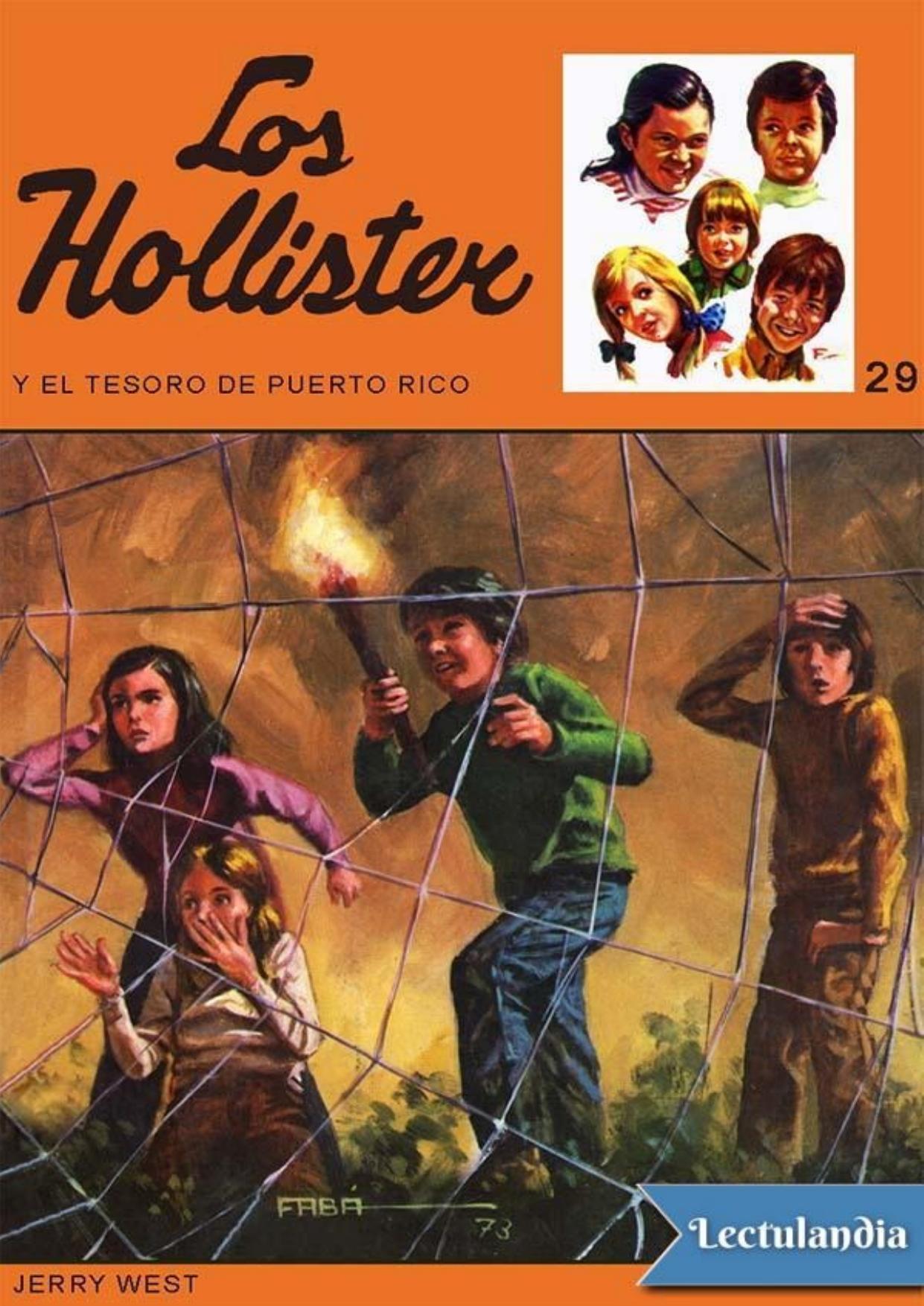 Los Hollister y el tesoro de Puerto Rico de Jerry West, portada del libro