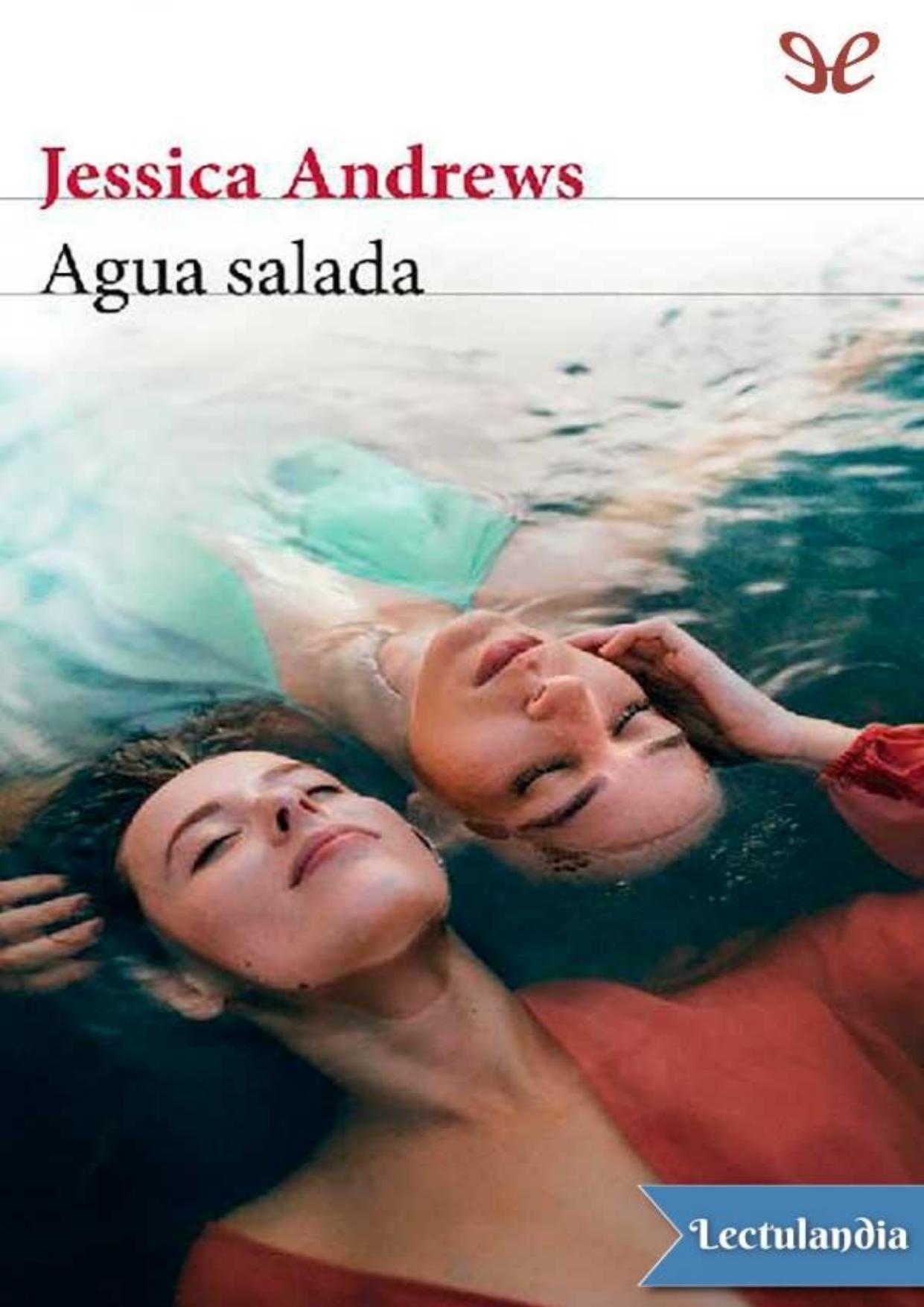 Agua salada de Jessica Andrews, portada del libro
