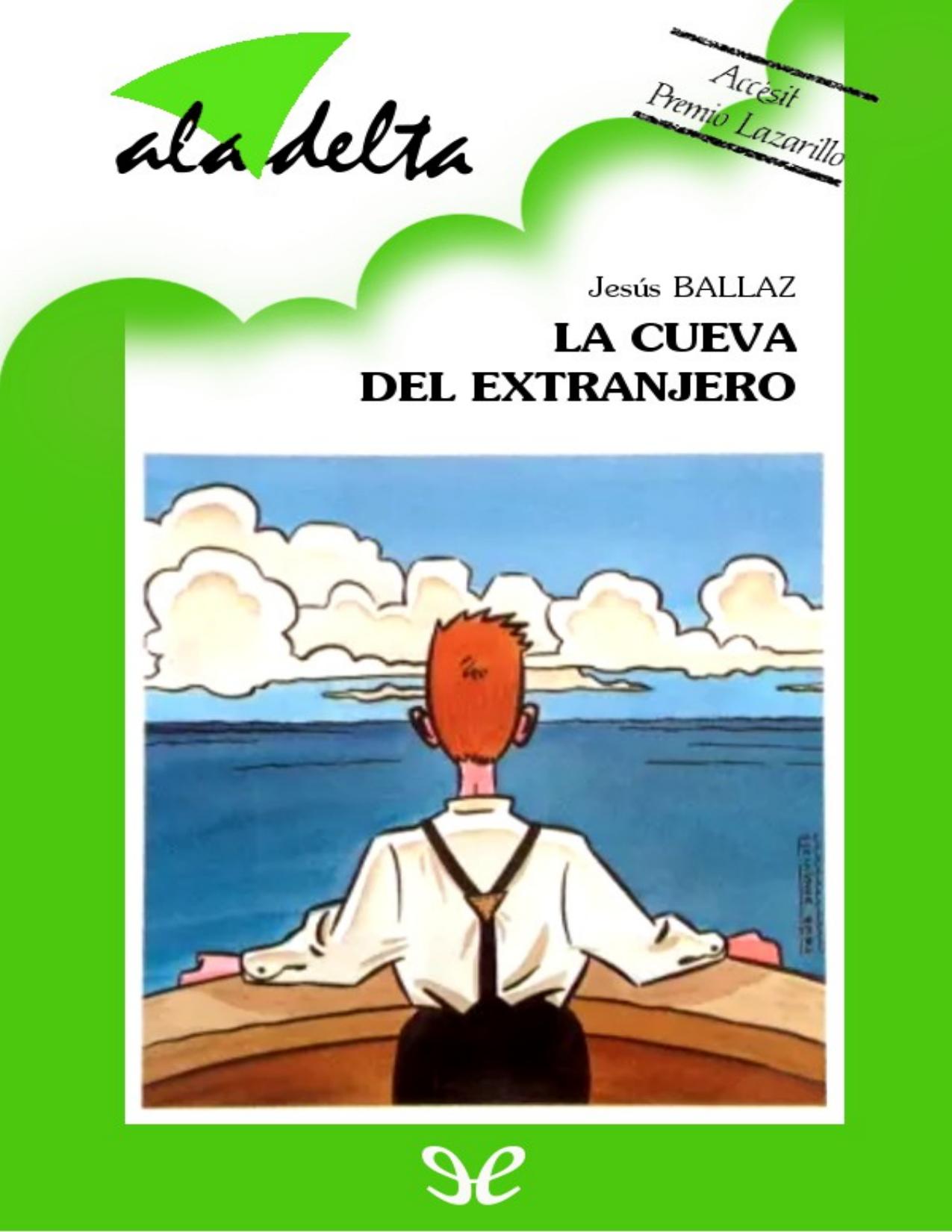 La cueva del extranjero de Jesús Ballaz, portada del libro