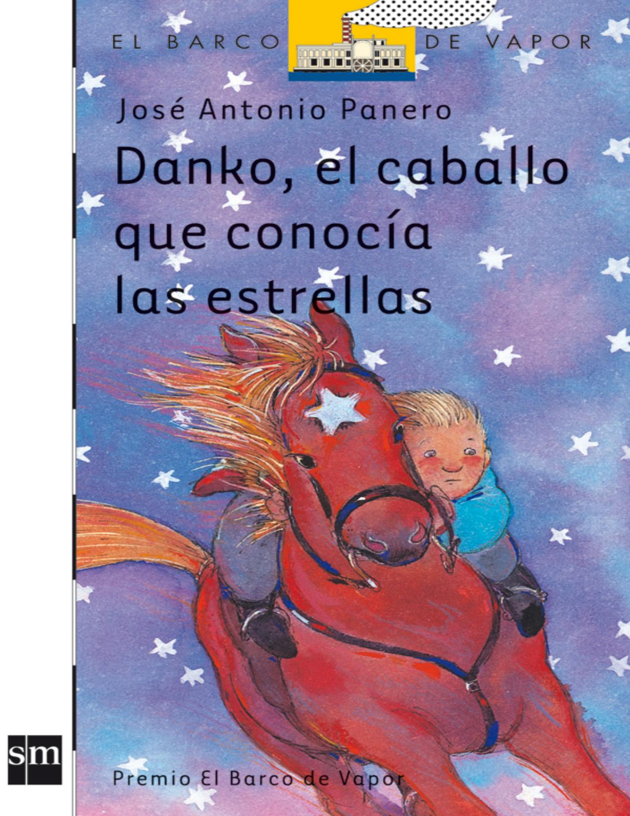 Danko, el caballo que conocía las estrellas de Jesús Gabán Bravo, portada del libro