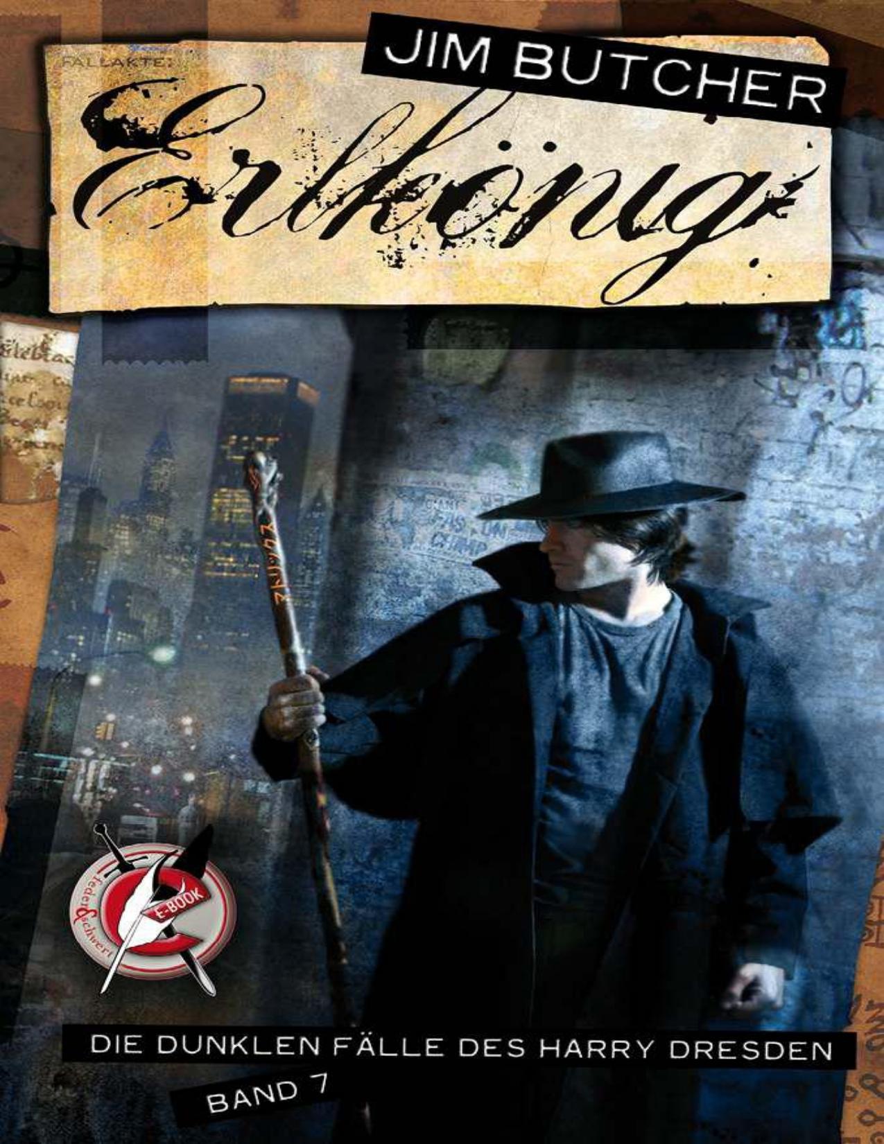 07 - Erlkonig de Jim Butcher, portada del libro