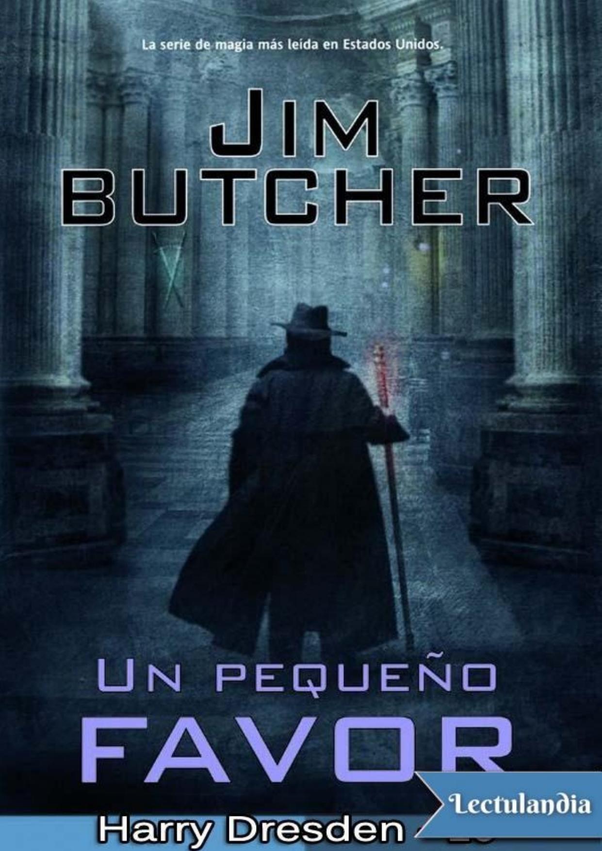 Un pequeño favor de Jim Butcher, portada del libro