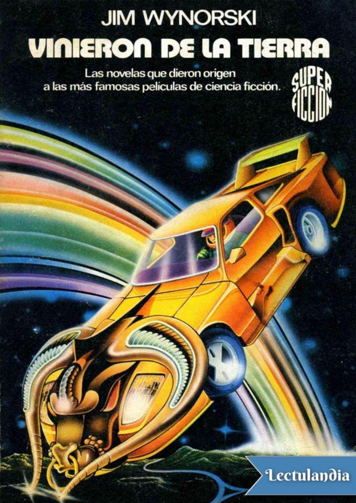 Vinieron de la Tierra de Jim Wynorski, portada del libro