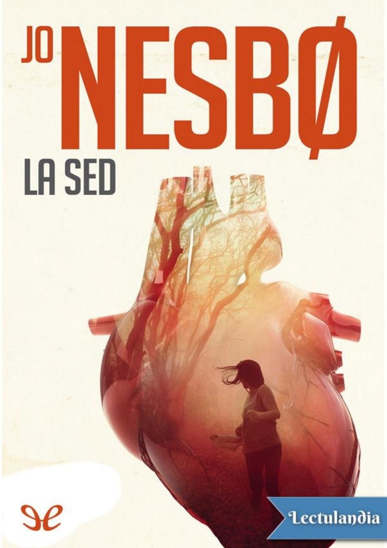 La sed de Jo Nesbø, portada del libro