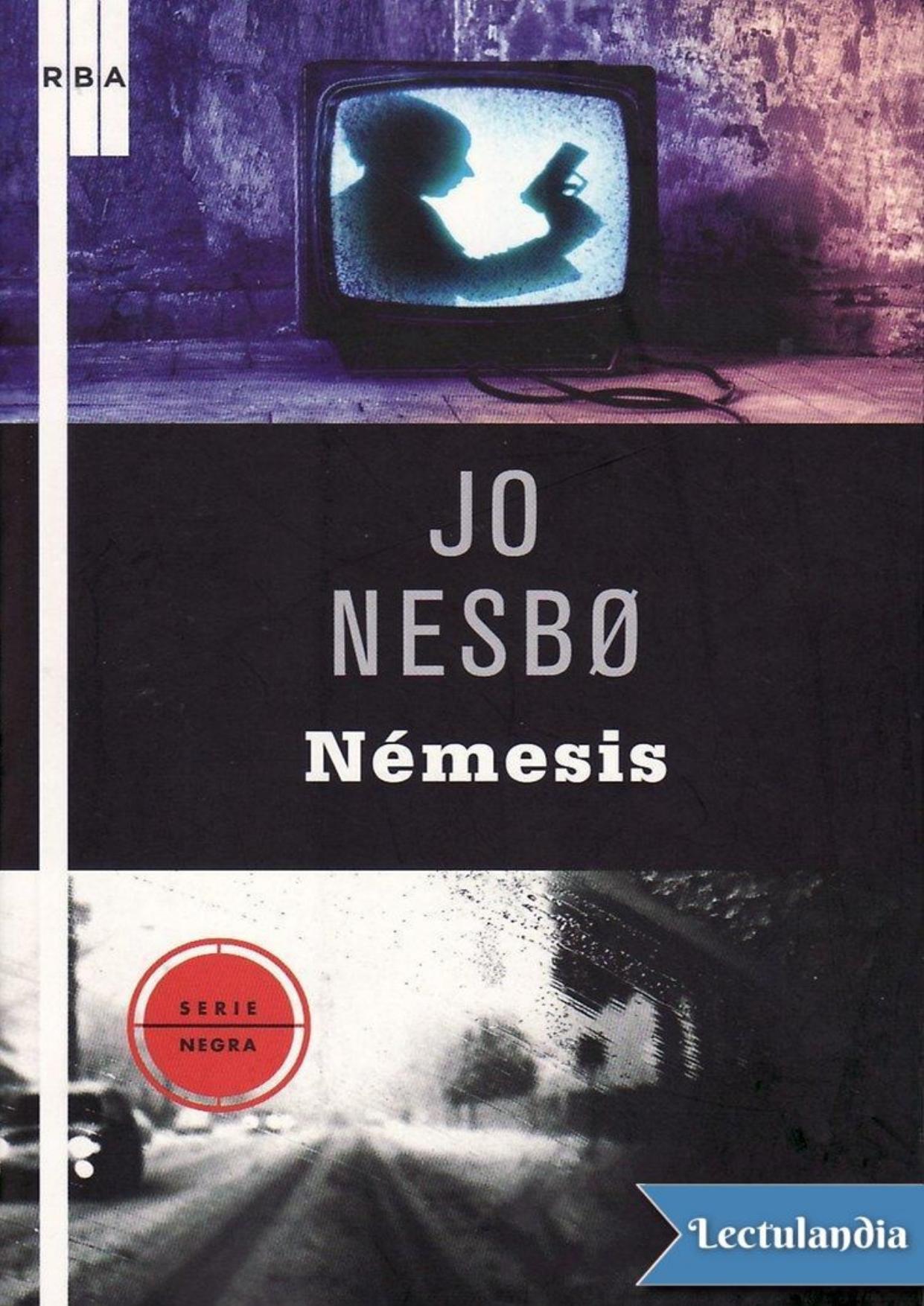 Némesis de Jo Nesbø, portada del libro