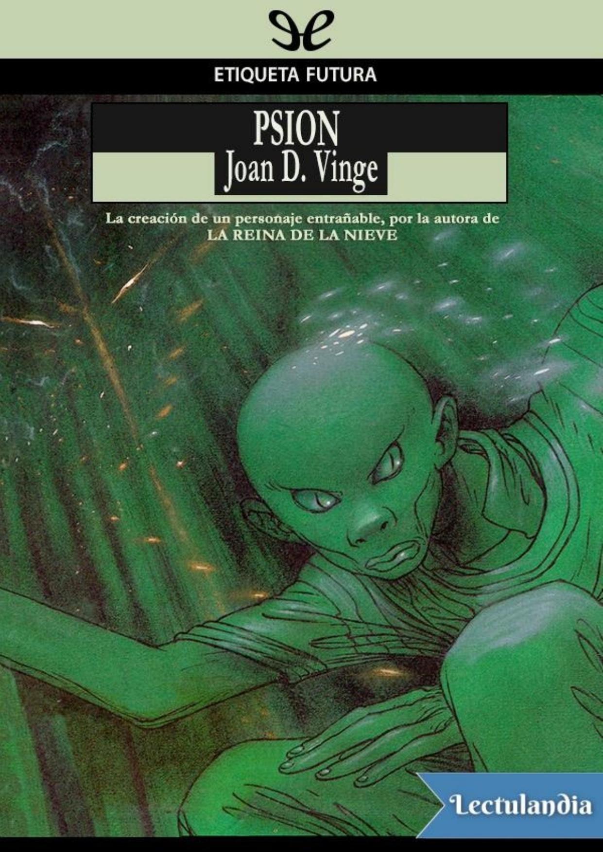 Psión de Joan D. Vinge, portada del libro
