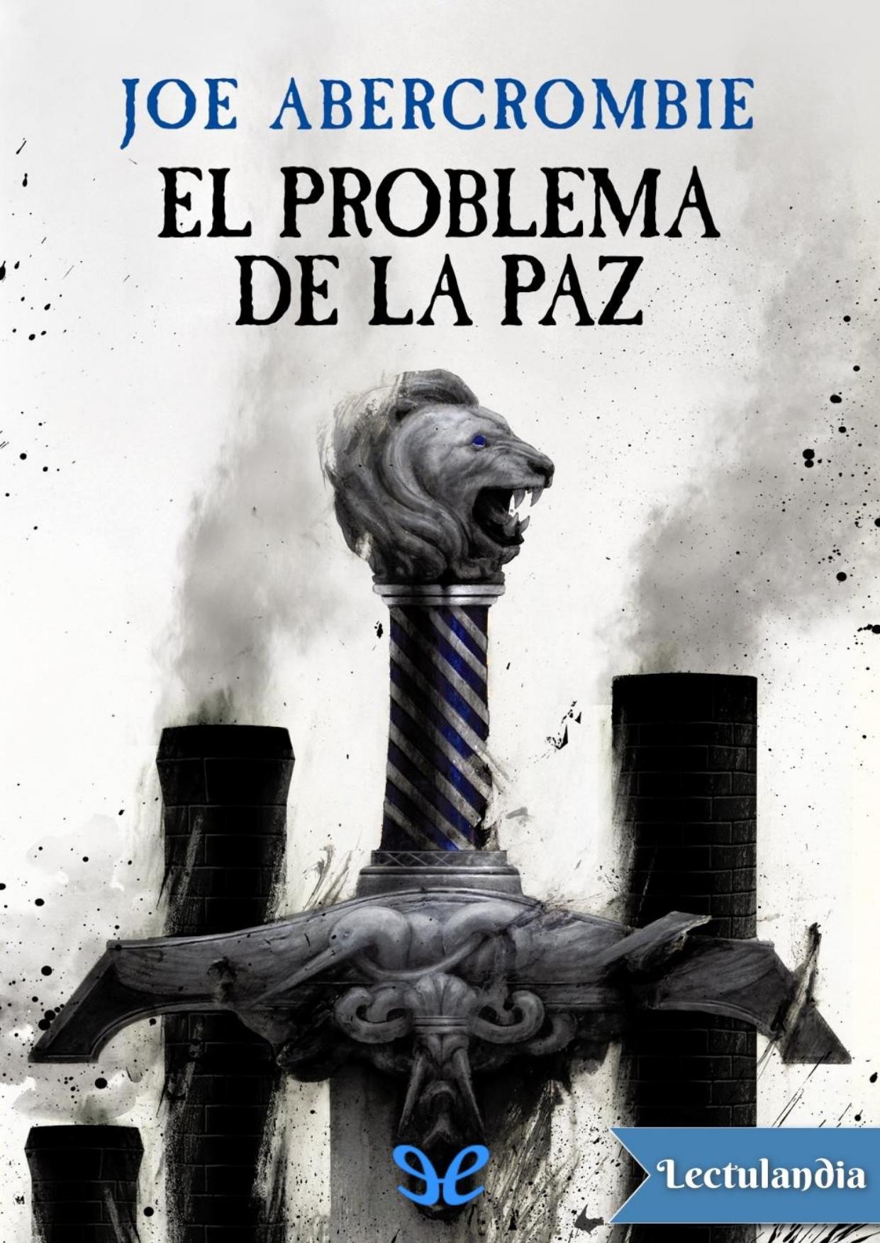 El problema de la paz de Joe Abercrombie, portada del libro