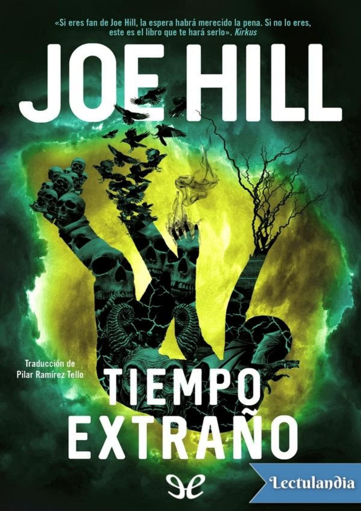 Tiempo extraño de Joe Hill, portada del libro