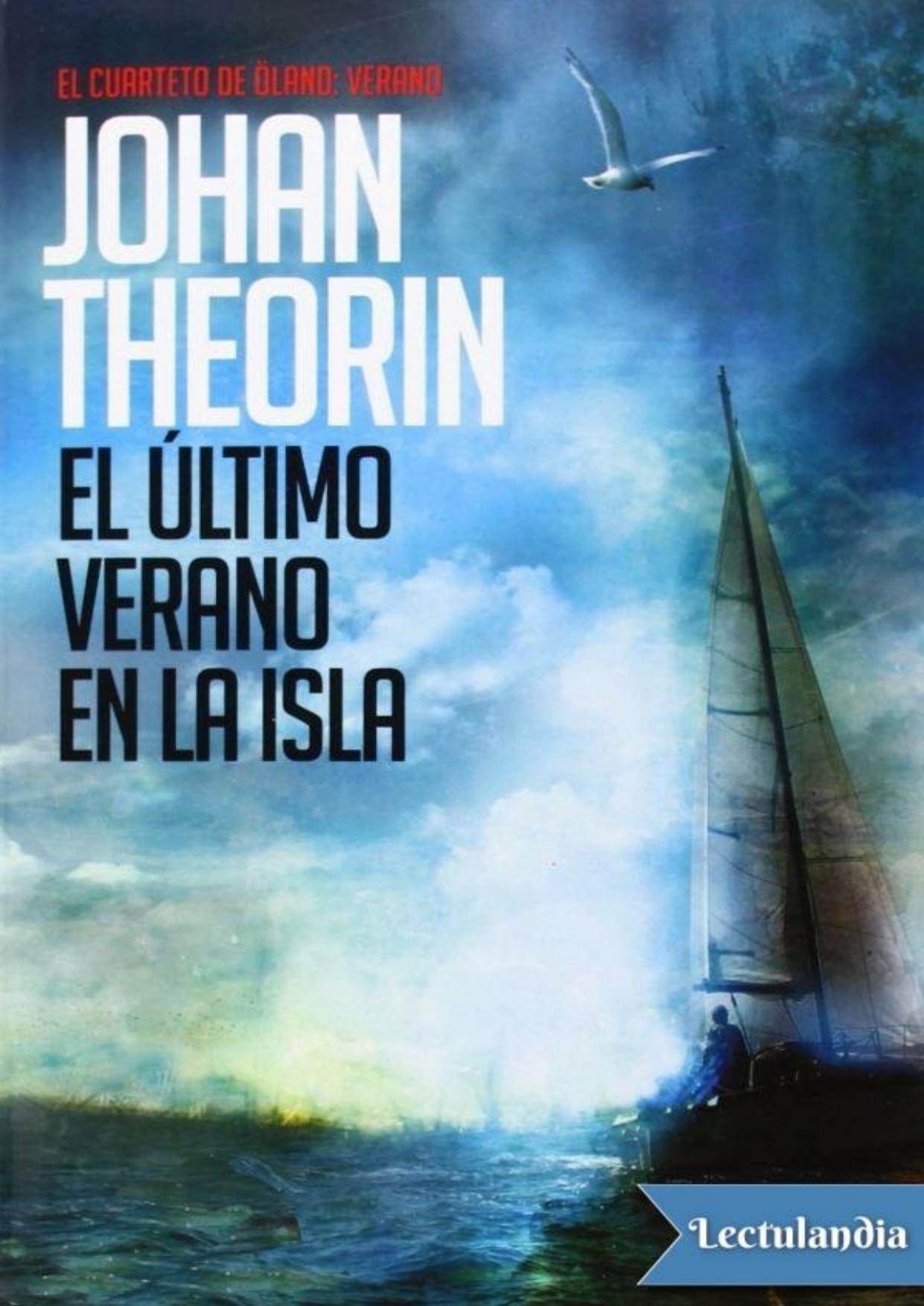 El último verano en la isla de Johan Theorin, portada del libro
