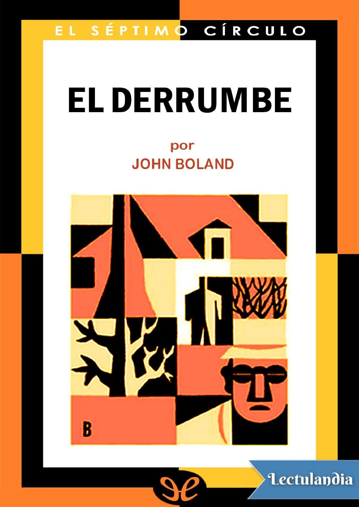 El derrumbe de John Boland, portada del libro