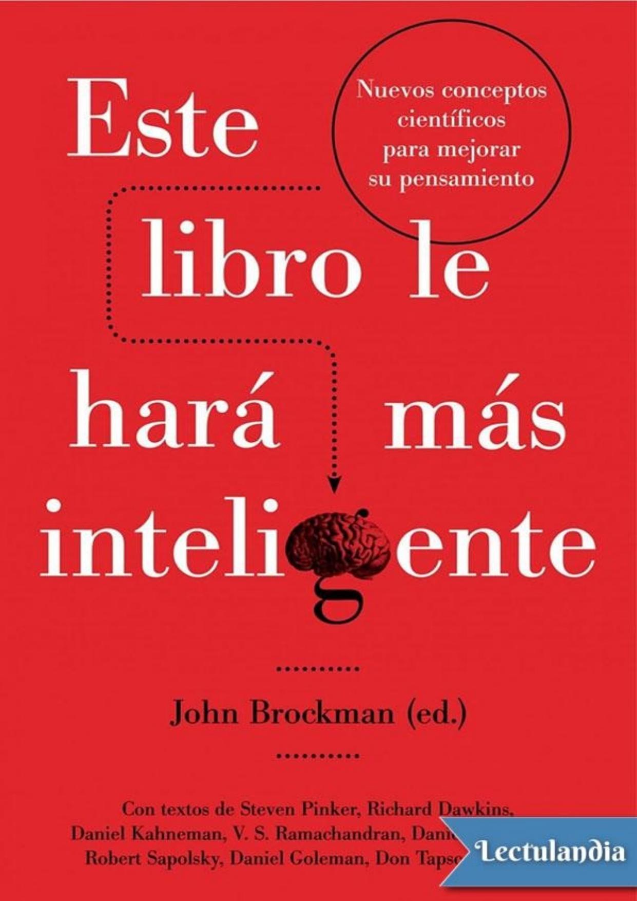 Este libro le hará más inteligente de John Brockman, portada del libro