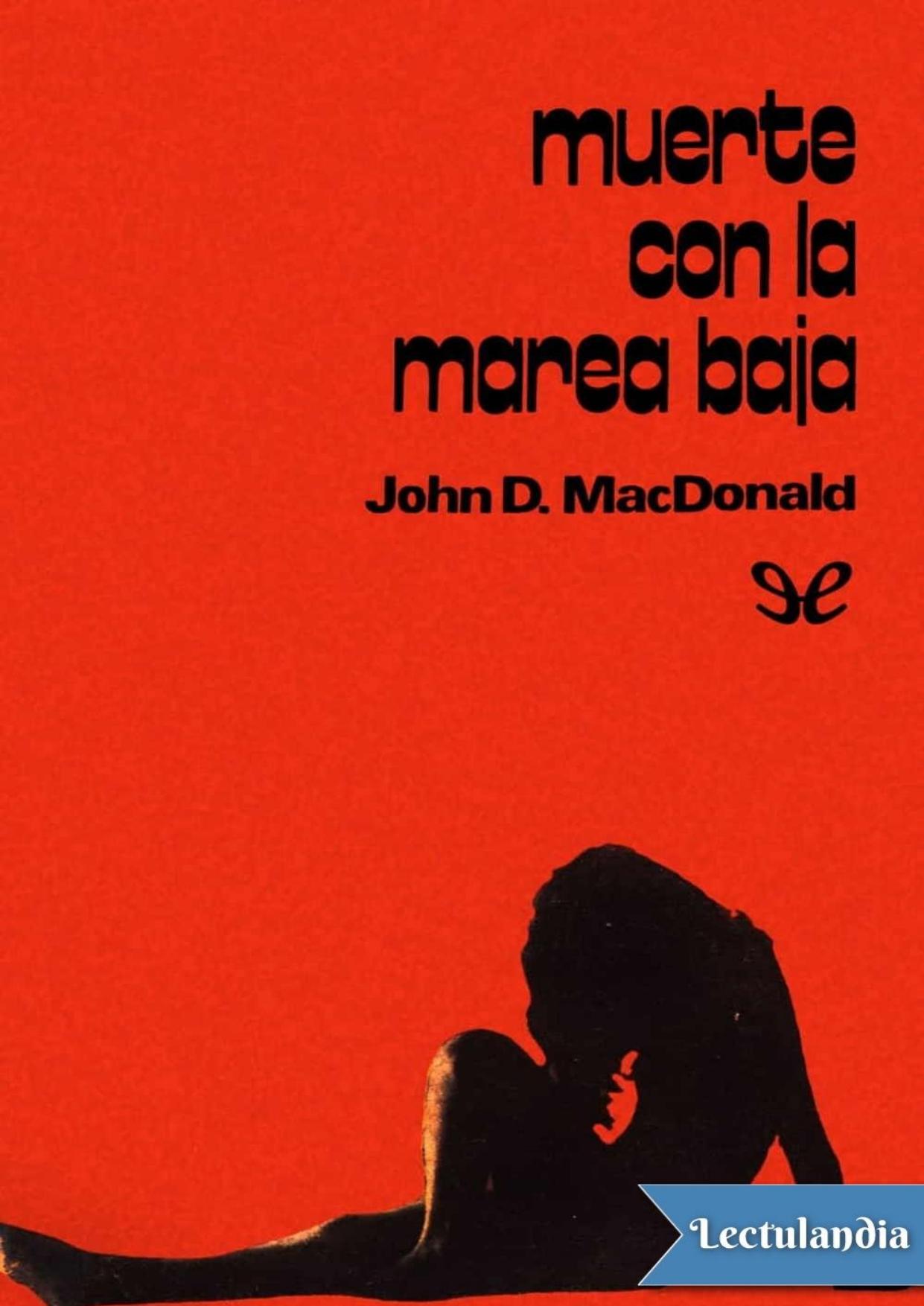 Muerte con la marea baja de John D. MacDonald, portada del libro