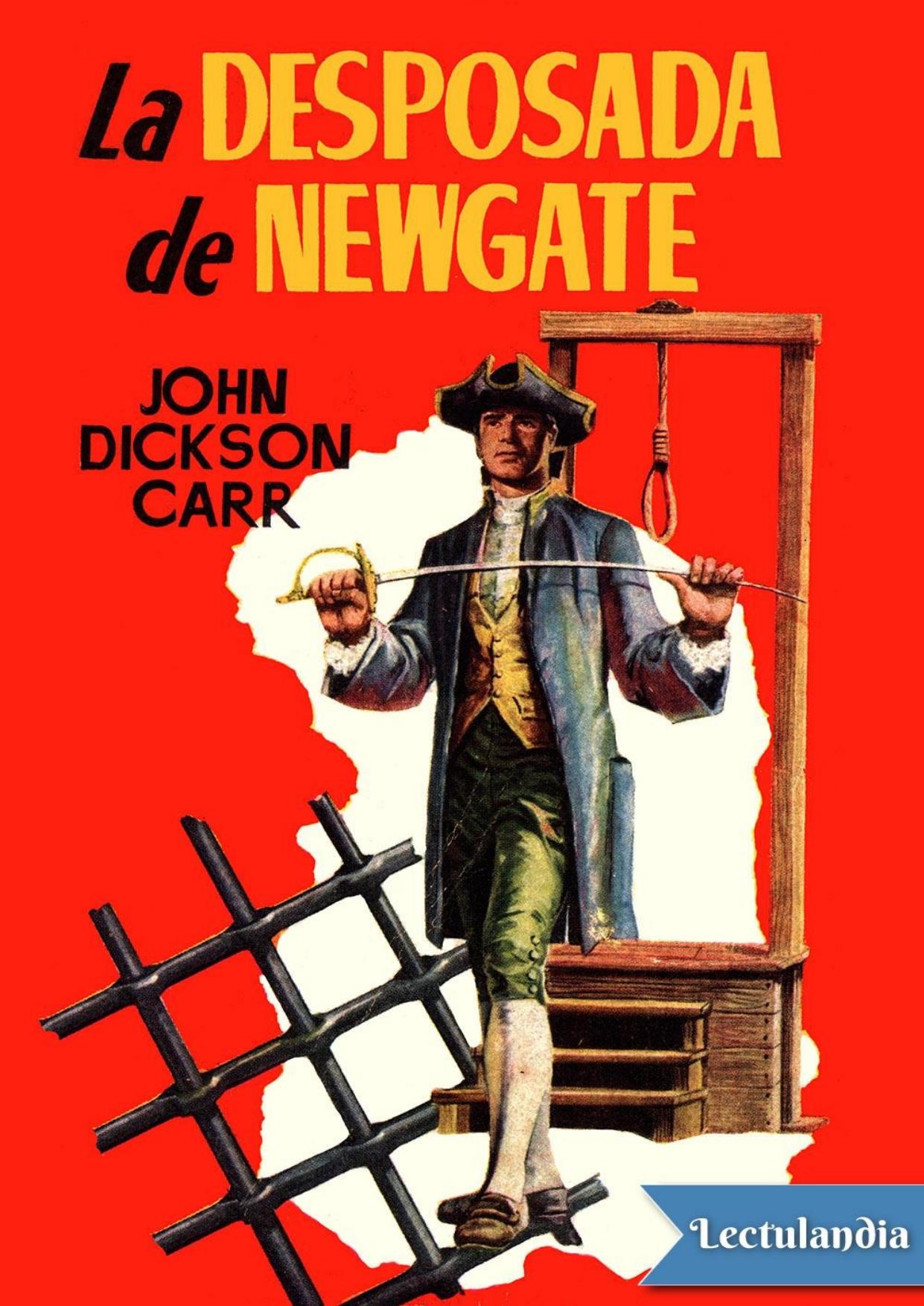 La desposada de Newgate de John Dickson Carr, portada del libro
