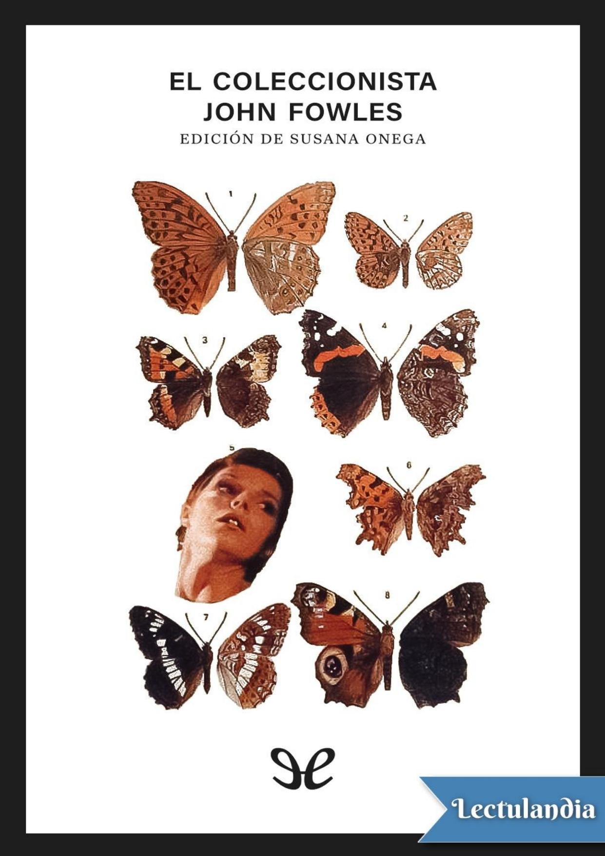 El coleccionista de John Fowles, portada del libro