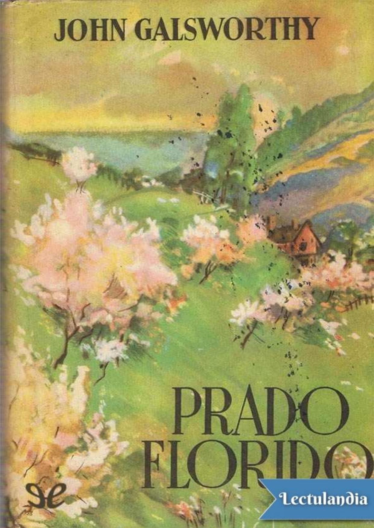 Prado florido de John Galsworthy, portada del libro