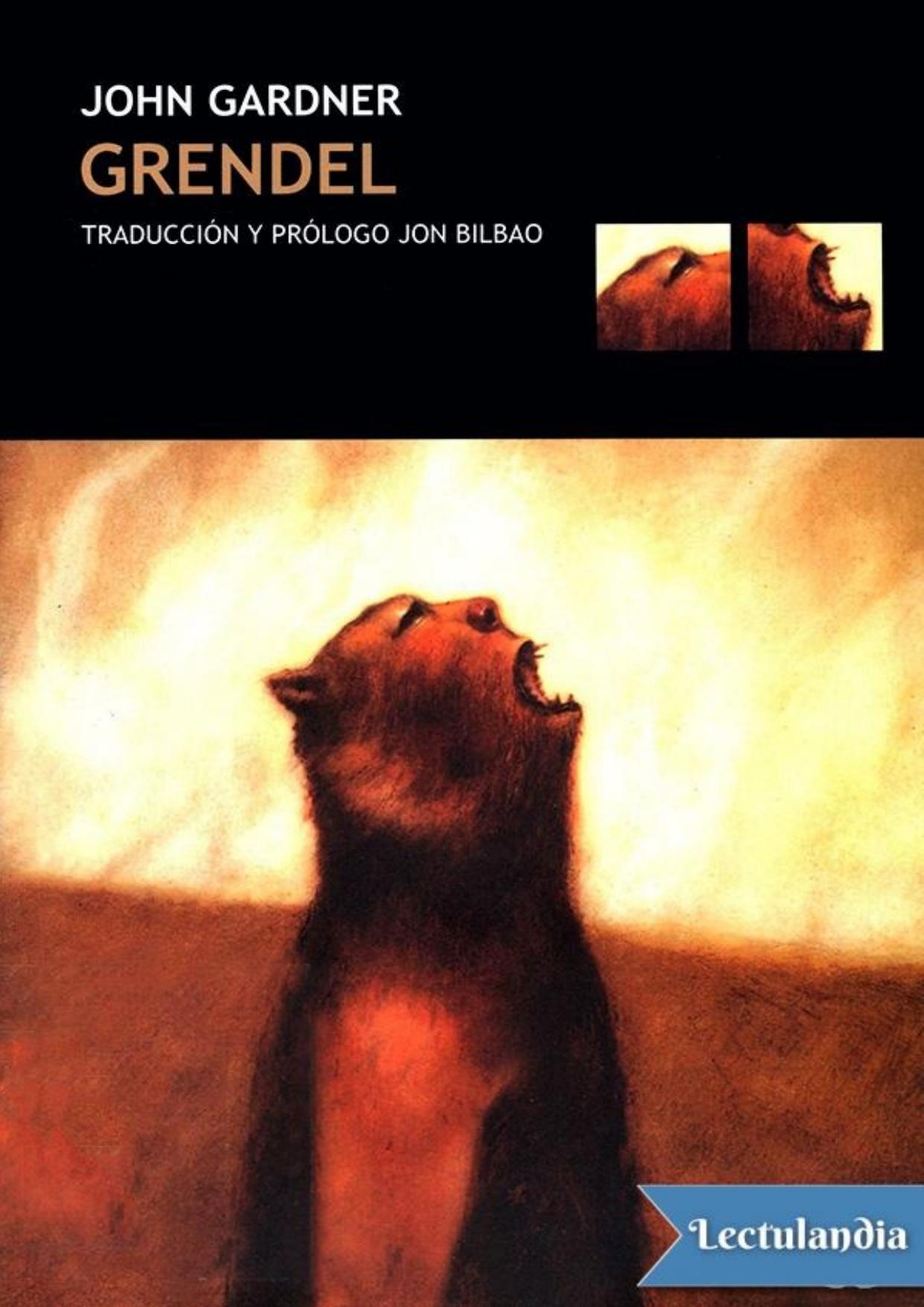 Grendel de John Gardner, portada del libro