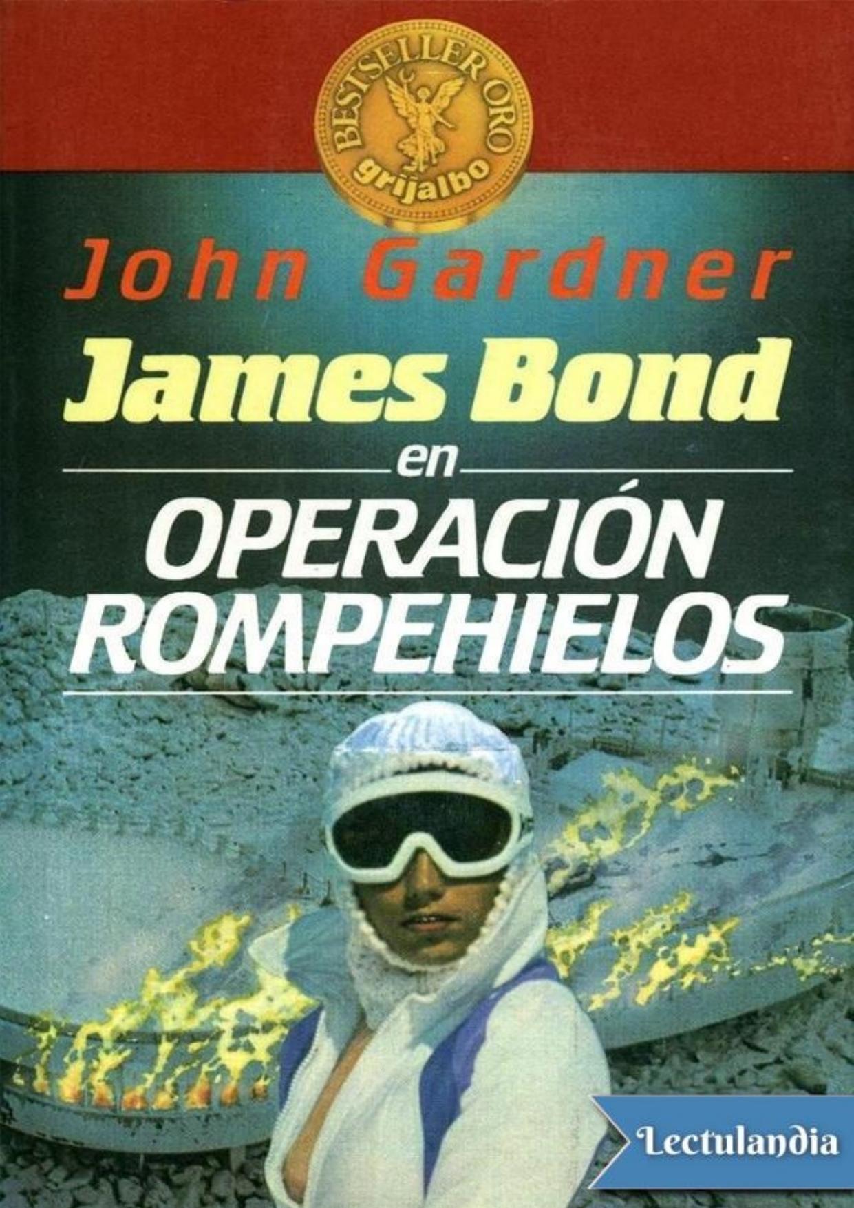 Operación Rompehielos de John Gardner, portada del libro