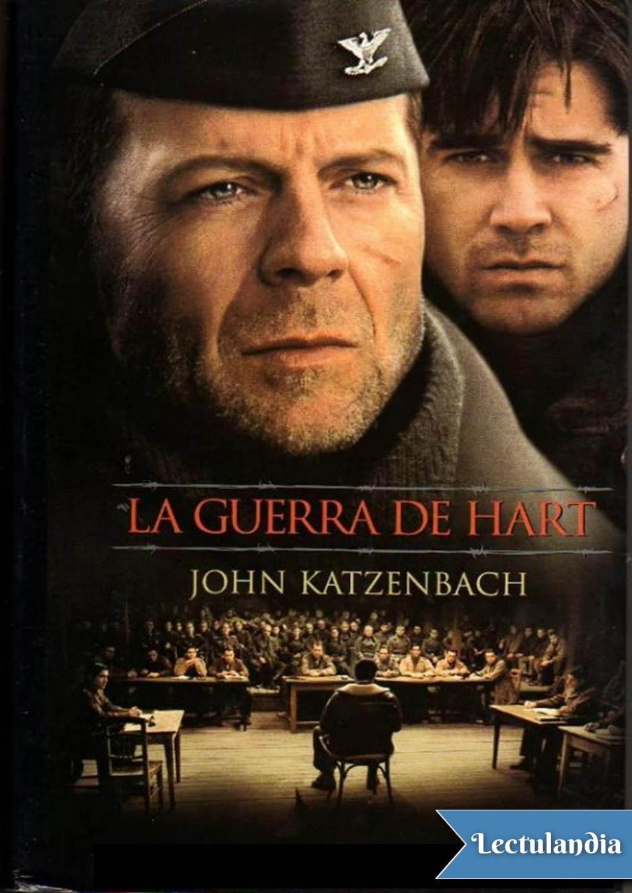 La guerra de Hart de John Katzenbach, portada del libro