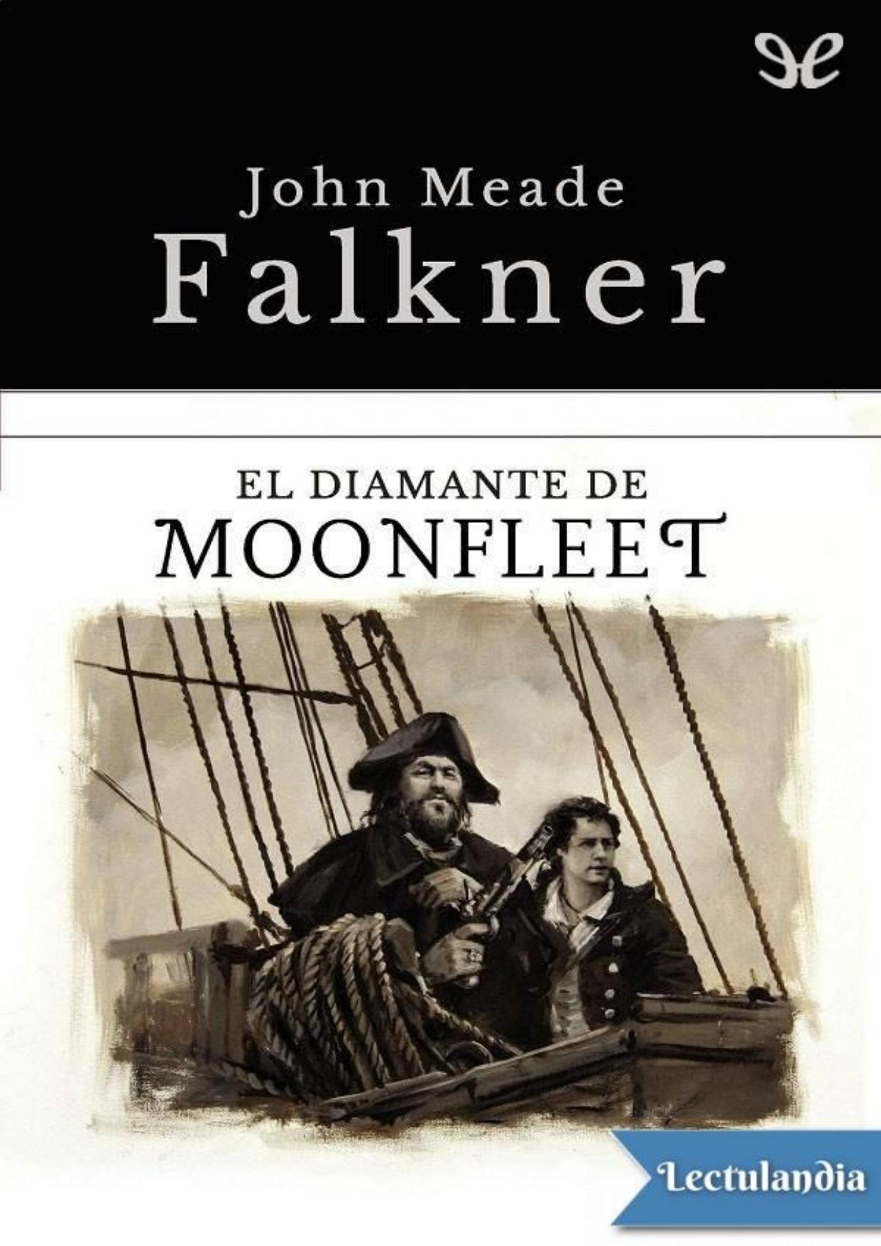 El diamante de Moonfleet de John Meade Falkner, portada del libro