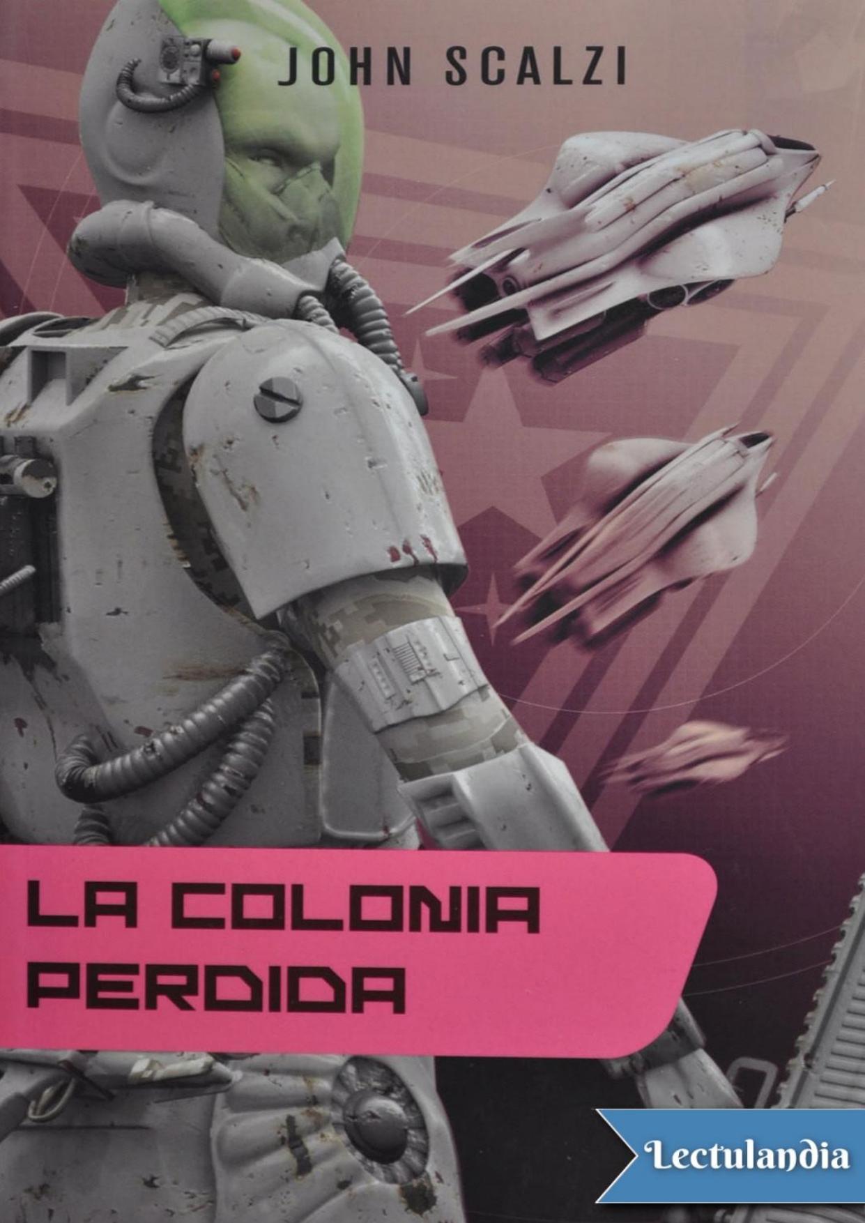 La colonia perdida de John Scalzi, portada del libro