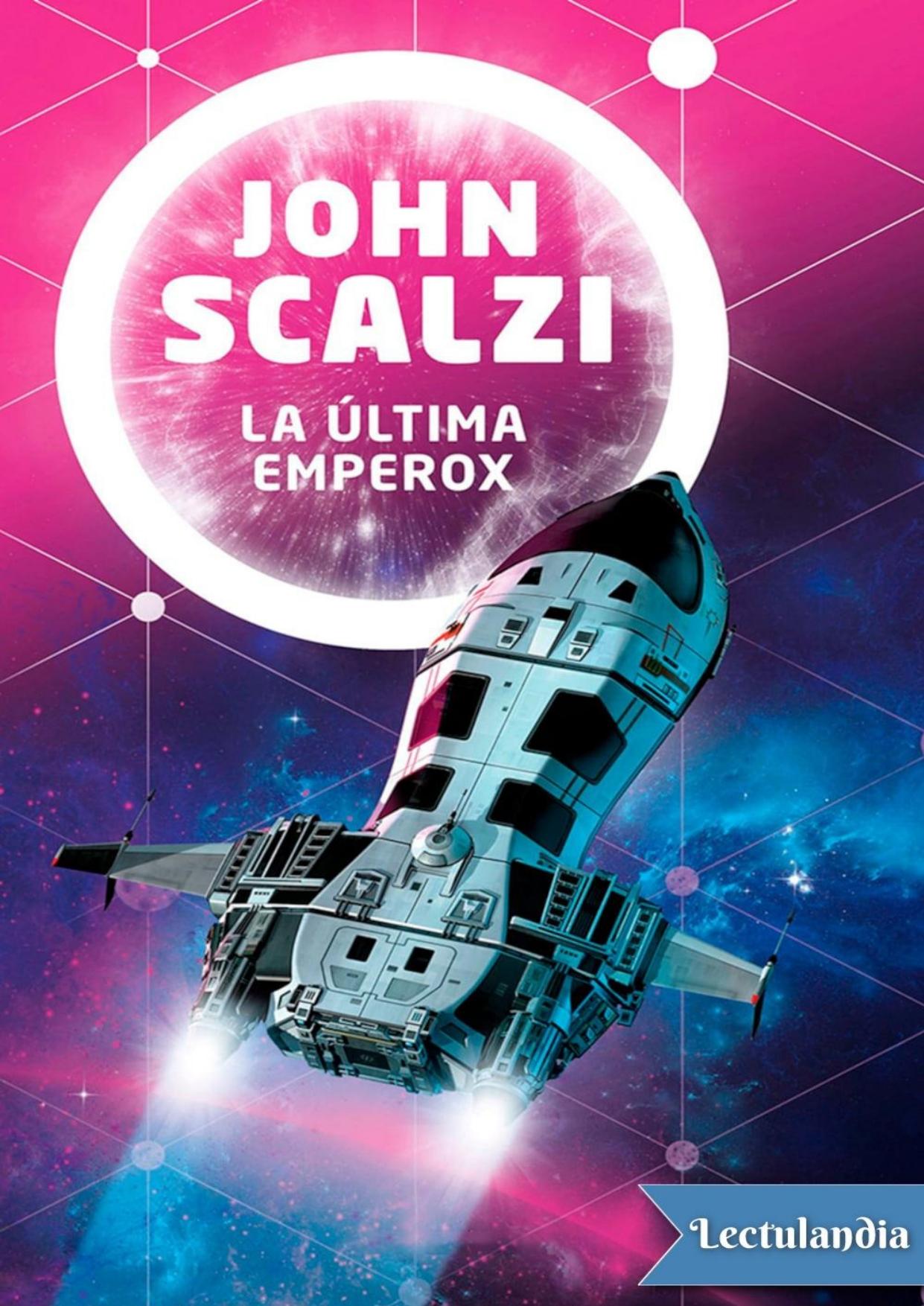 La última emperox de John Scalzi, portada del libro